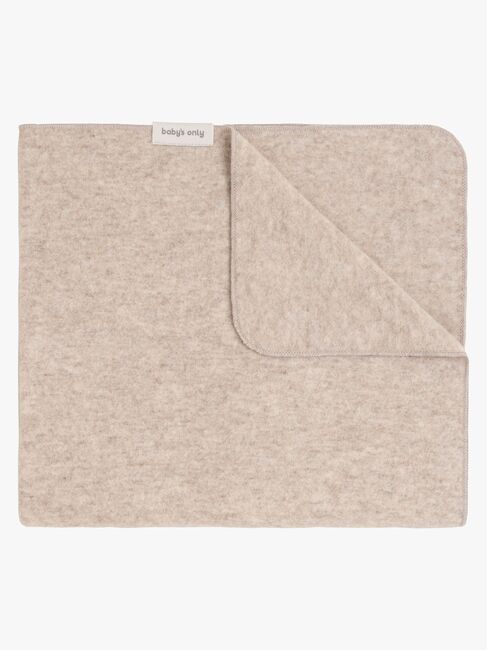 Baby's Only Baby Crib Decke Merinowolle TOG 1, Brushed Ecru