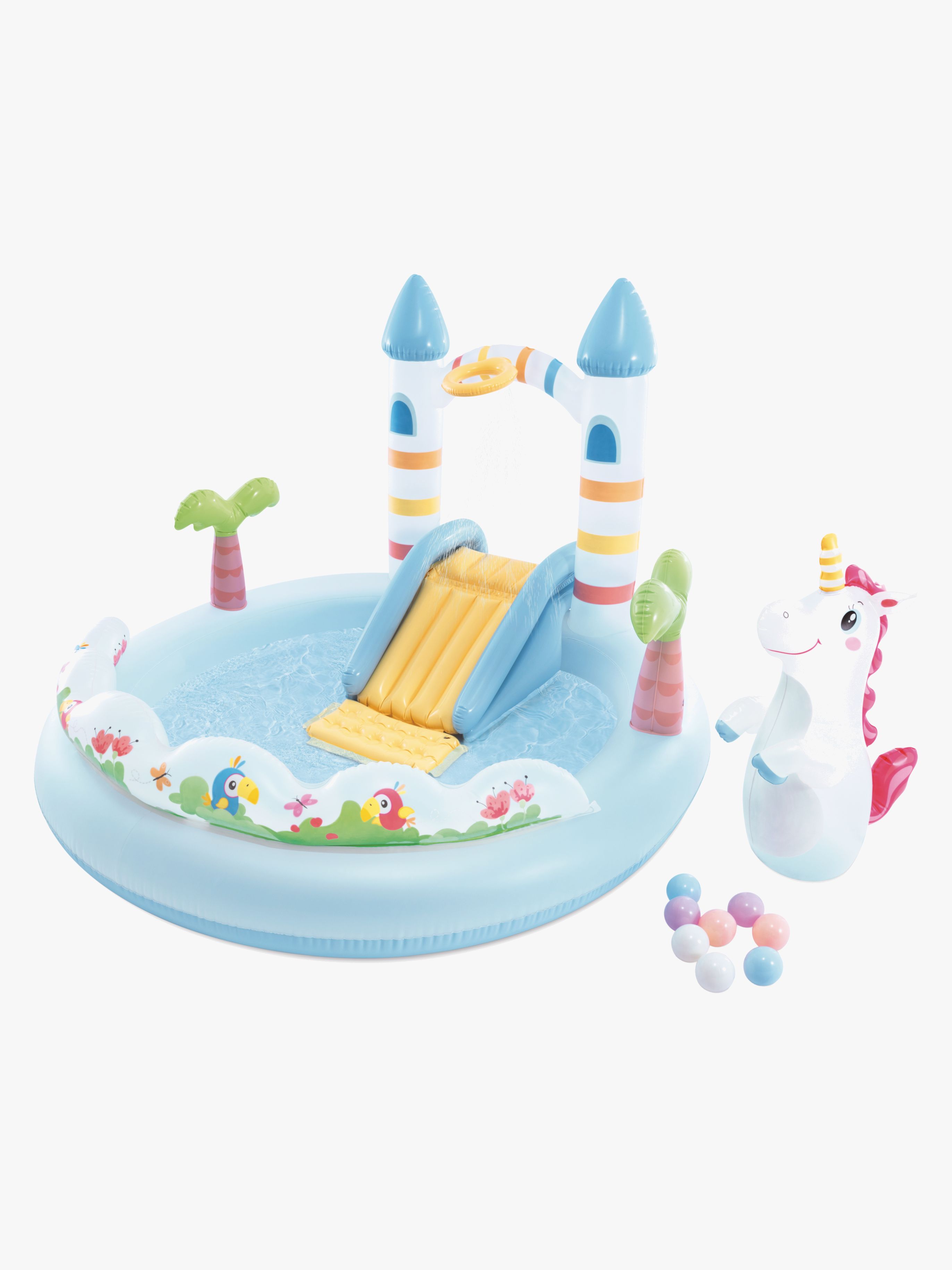Intex Wasser-Spielplatz Einhorn-Schloss, Kinderpool