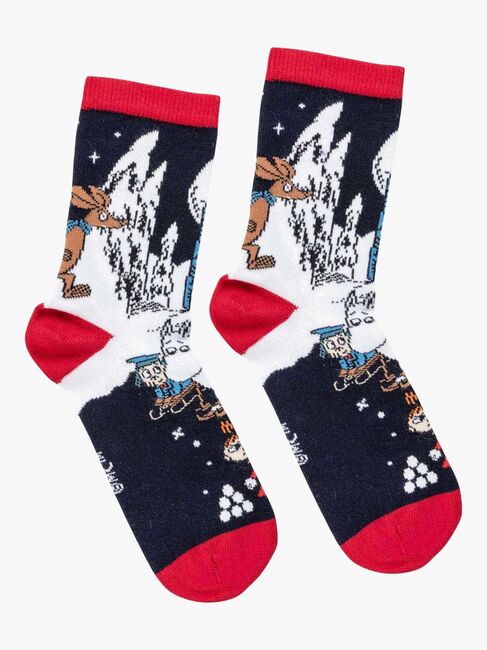 Moomin By Martinex Winterland Socken, Dark Blue 72589899-DarkBlue-1616_2.jpg