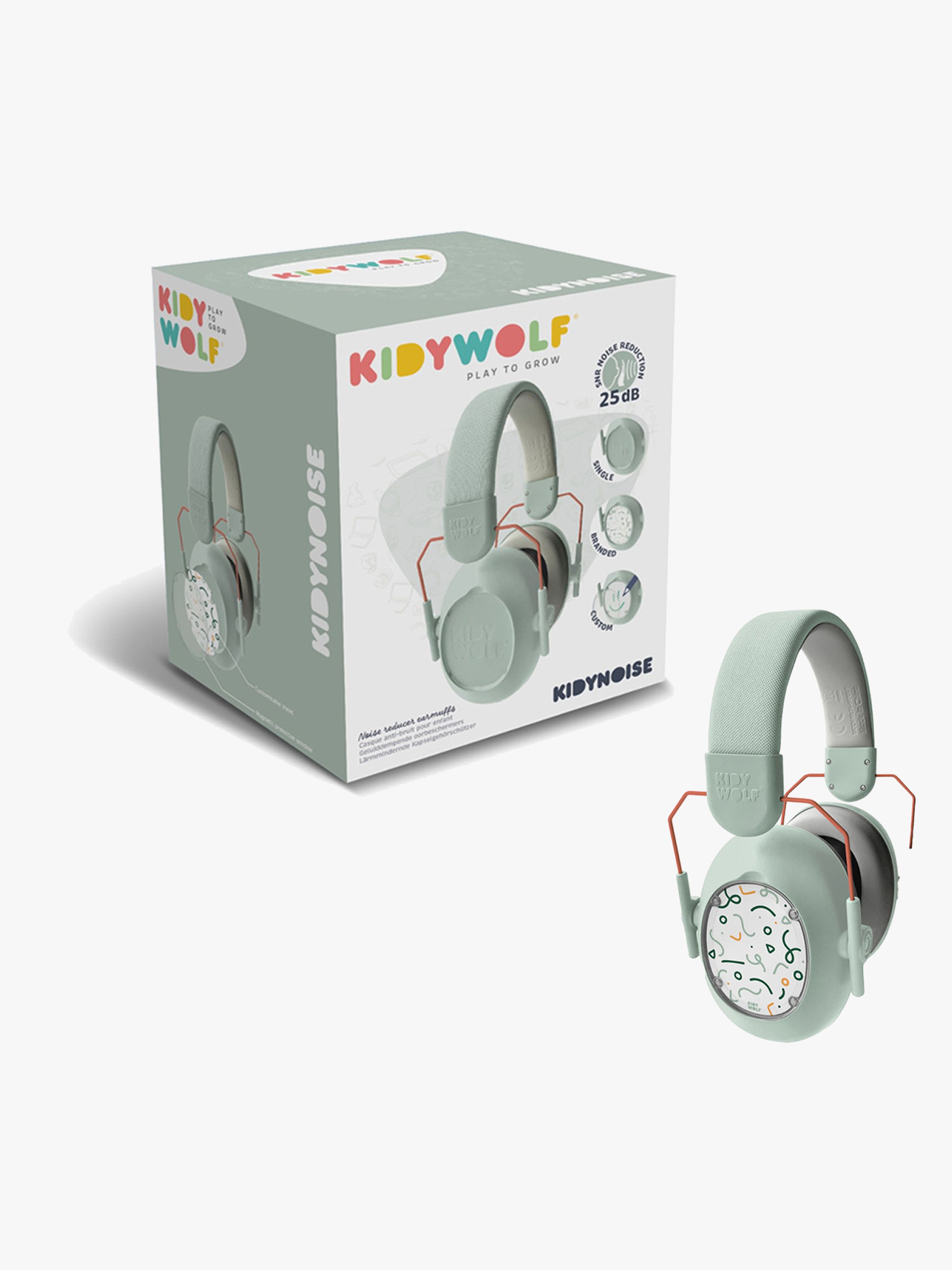 Kidywolf KIDYNOISE Ohrenschützer, Grün