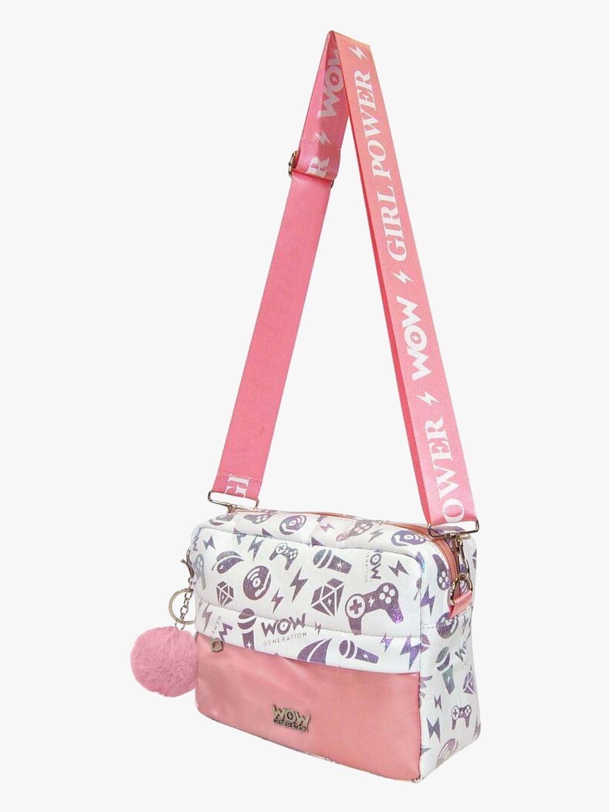 WOW Generation Tasche, Blau/Pink