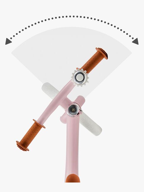 Kinderkraft FLY PLUS Laufrad, Rosa