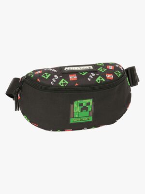 Minecraft Gürteltasche, Schwarz