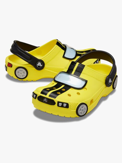 Crocs Classic IAM Race Car Kids Sandalen, Cyber Yellow
