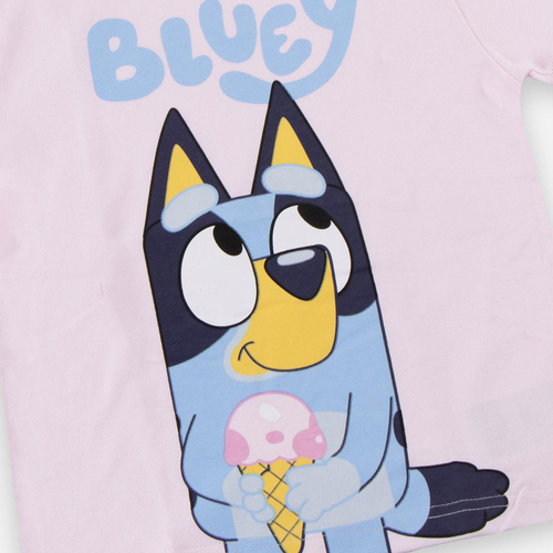 Bluey T-Shirt, Hellrosa
