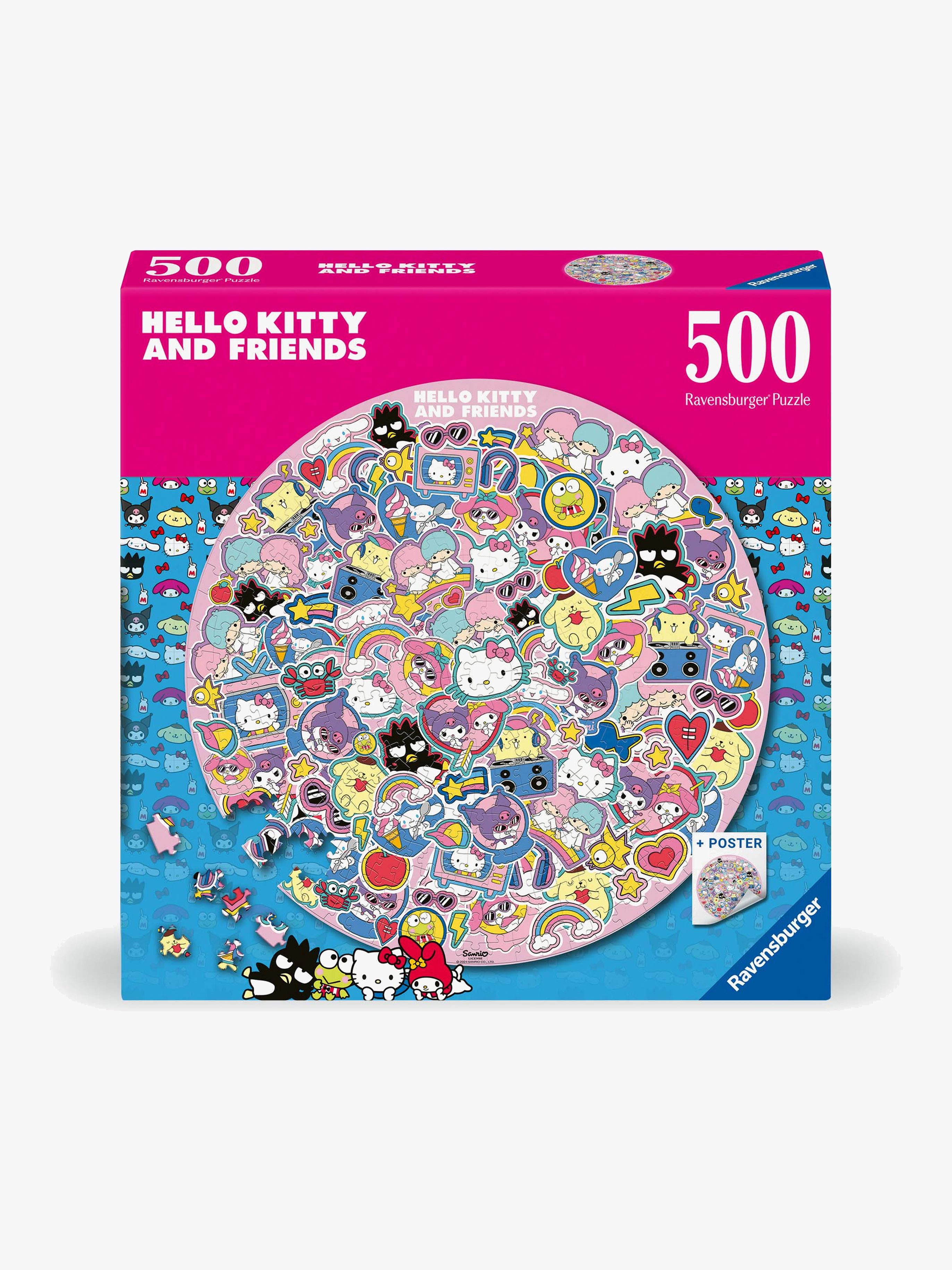 Ravensburger Rundes Hello Kitty Puzzle 500 Teile