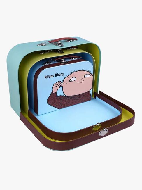 Barbo Toys Willi Wiberg Koffer Set 3er-Pack