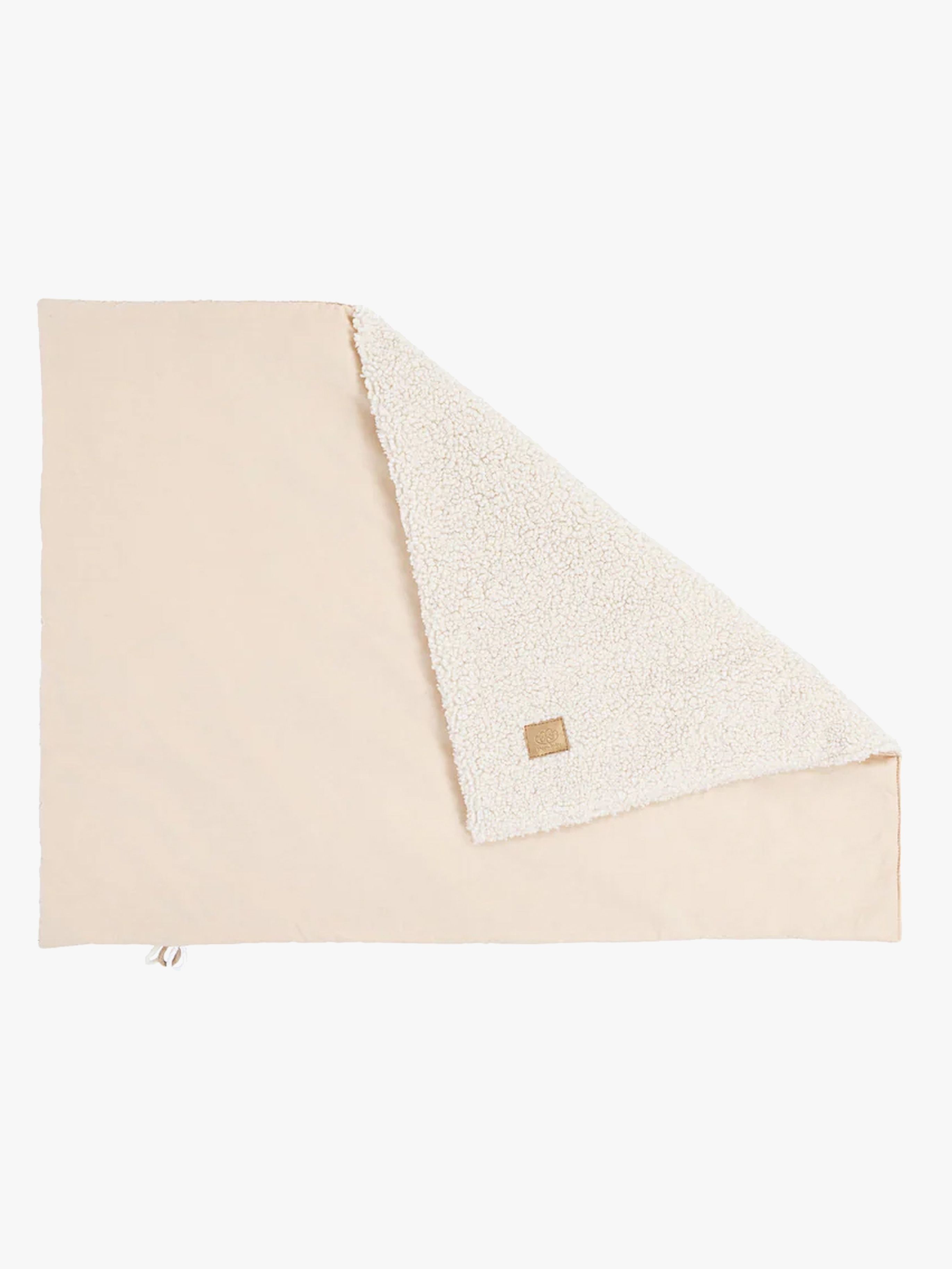 MeowBaby Bearly BabyBabydecke Summer, Cream, Kinderwagendecke, Baumwolle