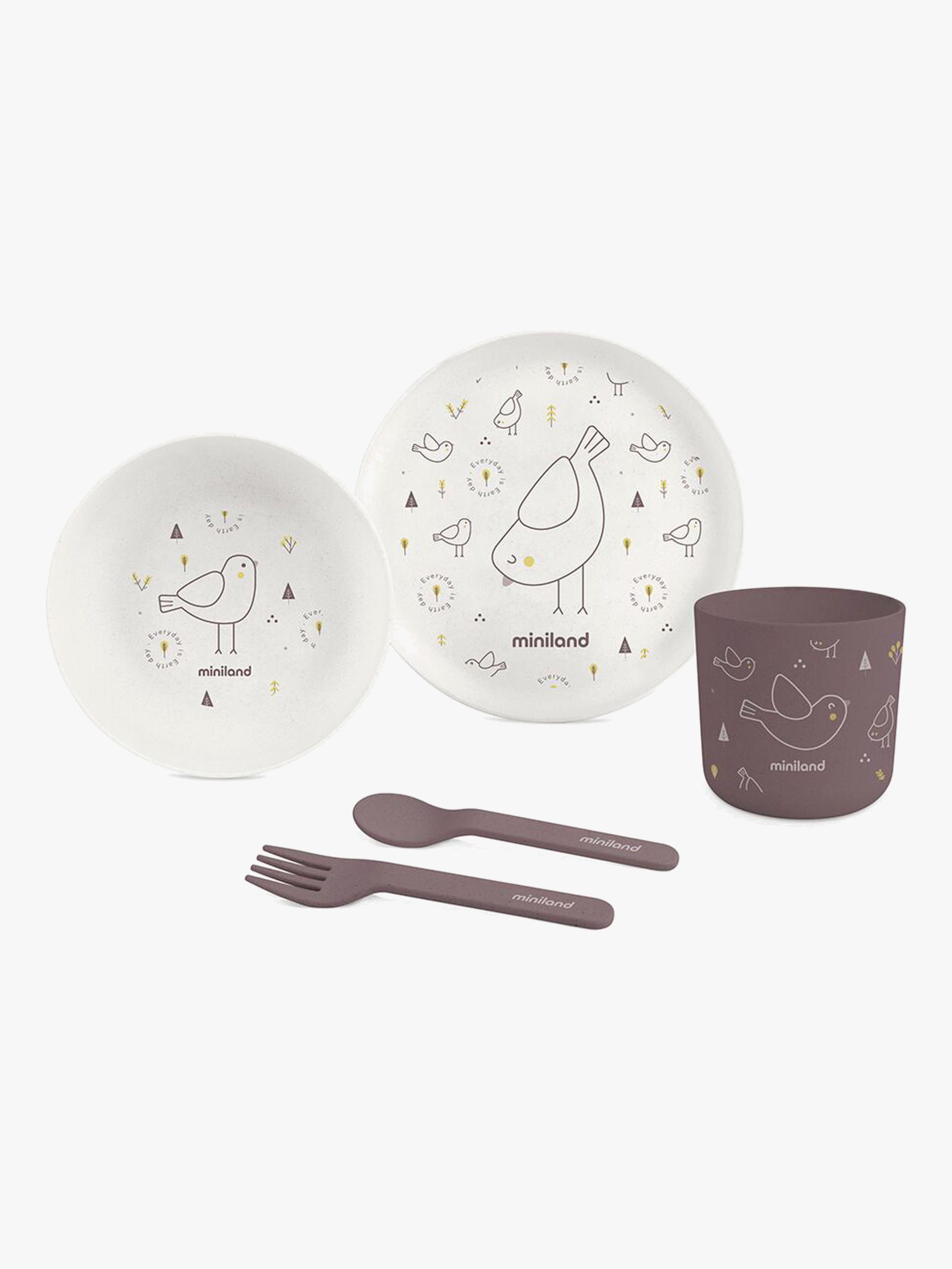 Naturmeal Geschirr-Set, Chick