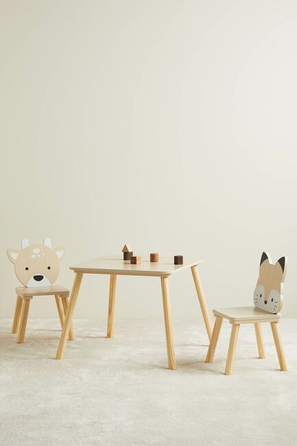 Cloudberry Castle Tisch und Stühle, Deer & Fox