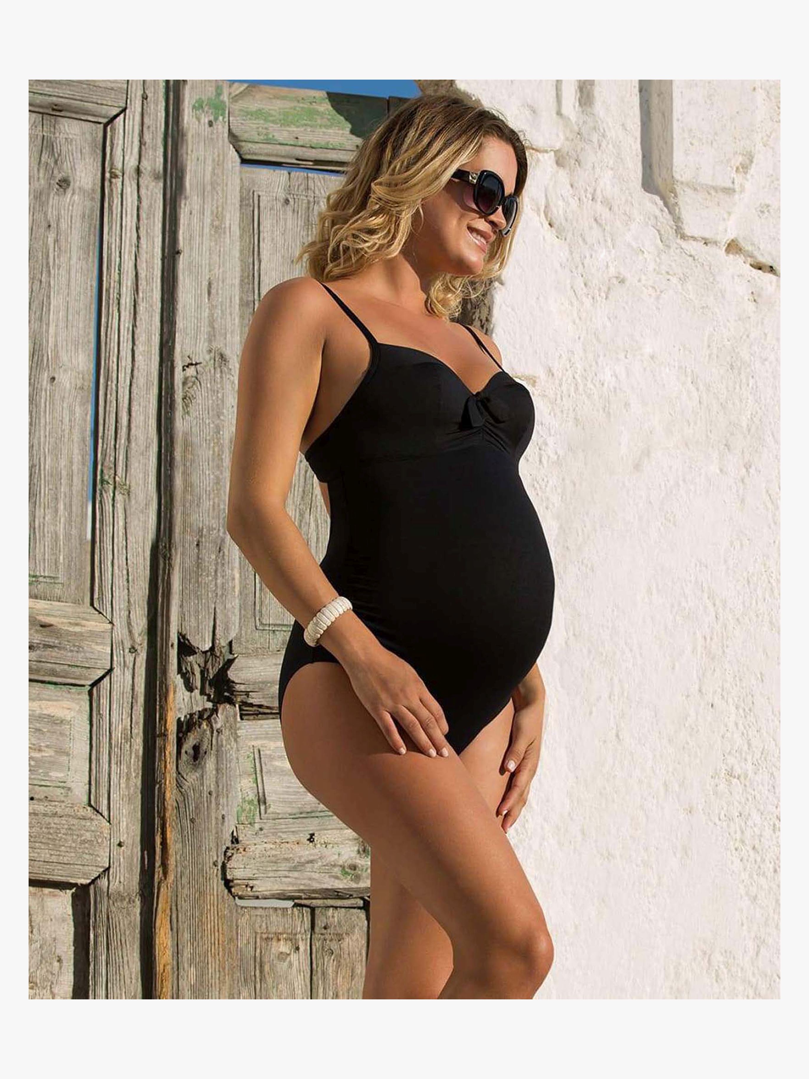 CacheCoeur Monaco Umstandsbademode, Schwarz, 80C / D