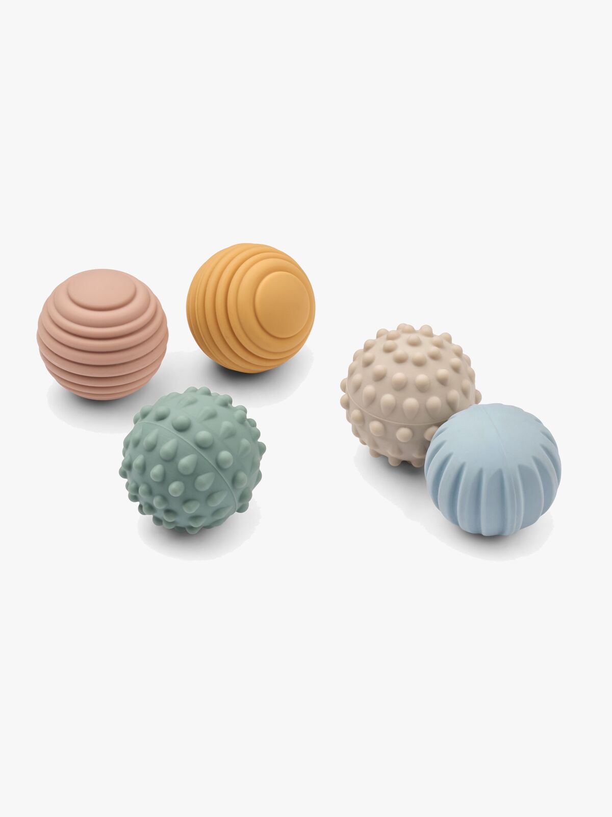 LIEWOOD Dorian Baby Sensory Aktivitätsball, Beach blue/Multi Mix