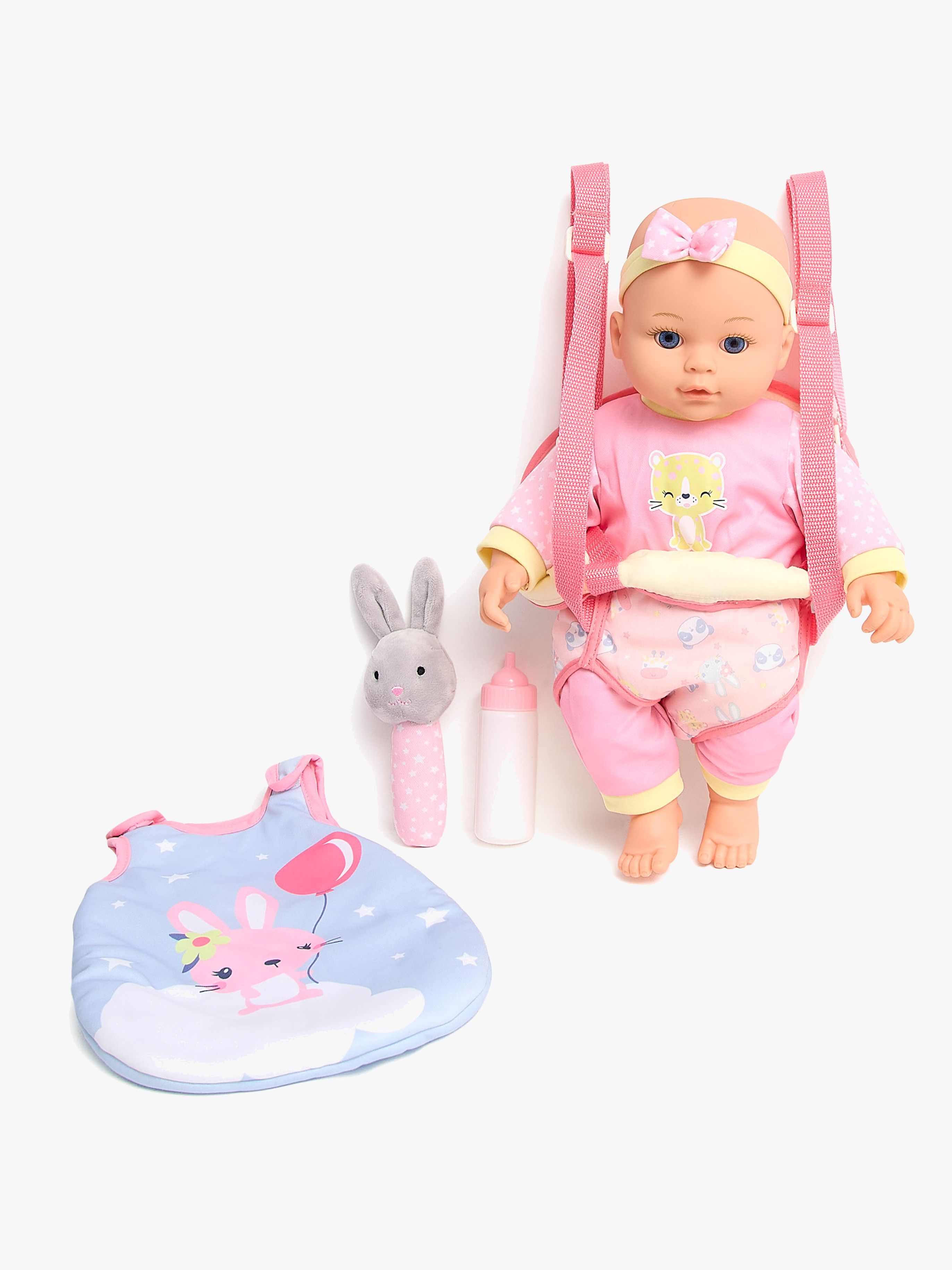 Puppe mit Schlafset Nelly 35 cm