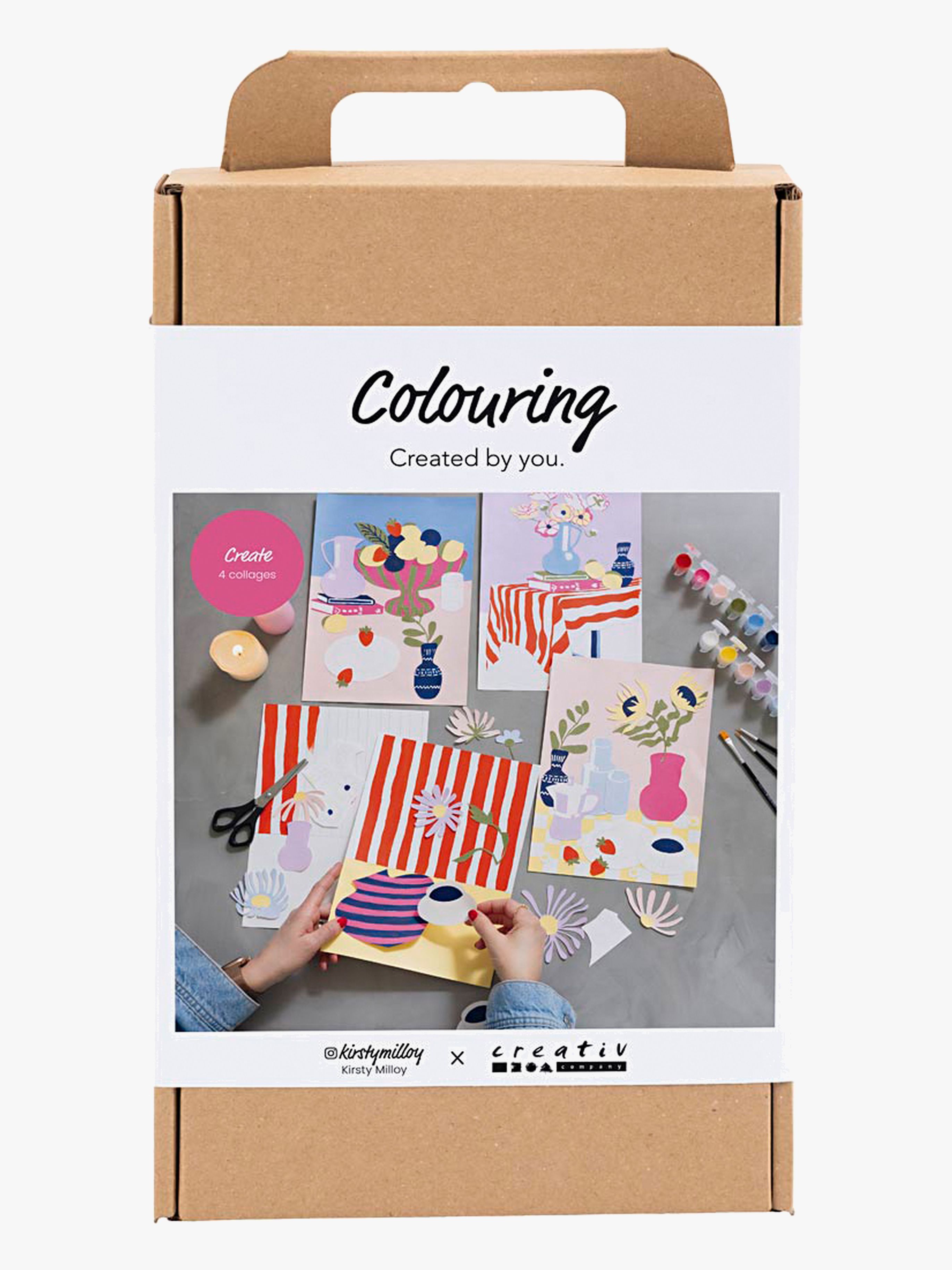 Creativ Company Kreativset DIY Ausmalen Collage