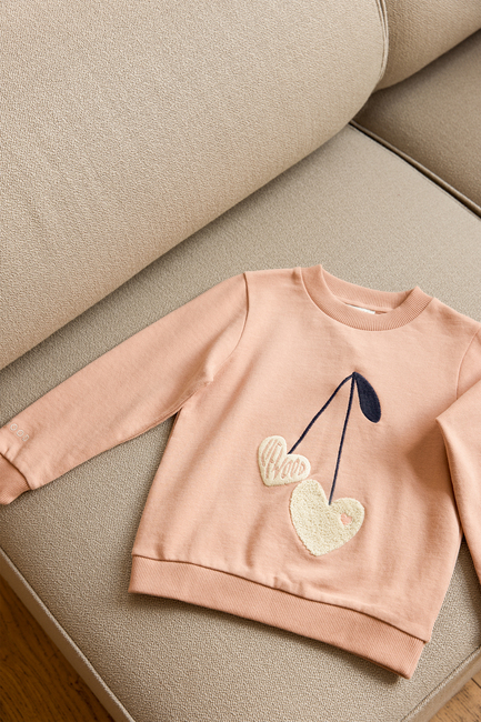 LIEWOOD Thora Placement Sweatshirt, Sweetshearts/Pale Tuscany