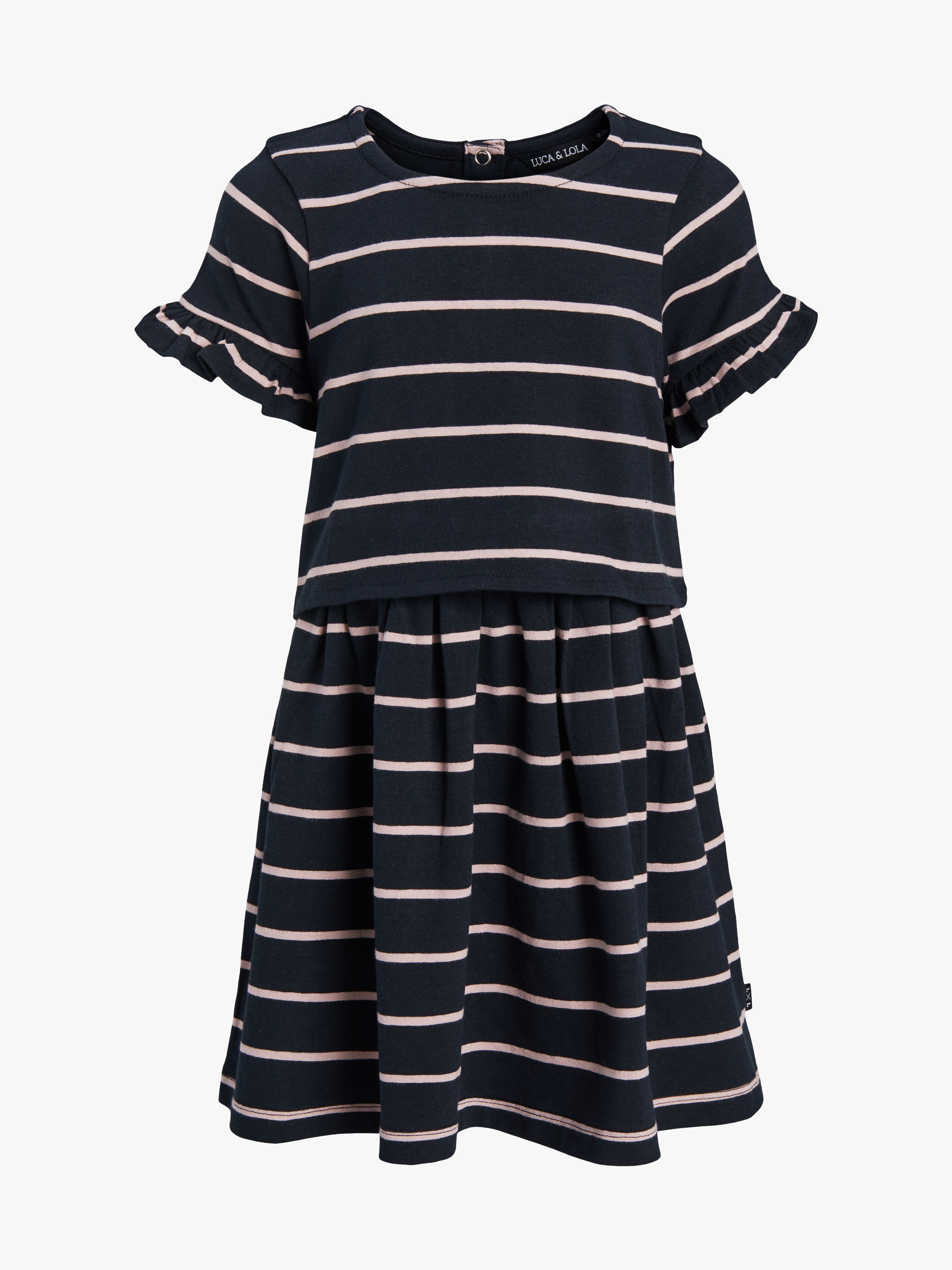 Luca &  Lola Ava Kleid, Stripes 110–116