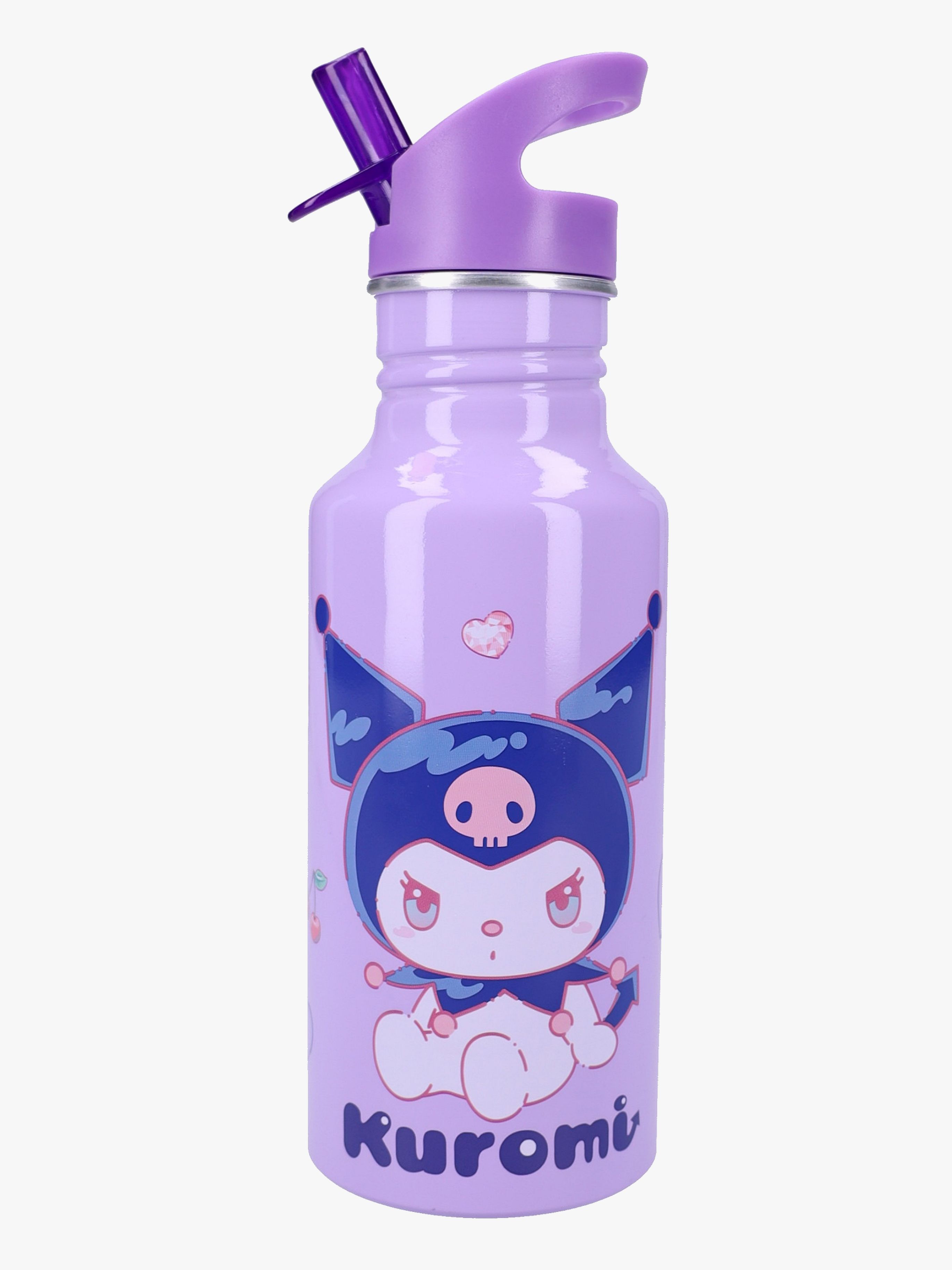 & Friends Kuromi Aluminium Trinkflasche 500ml, Keep It Cool