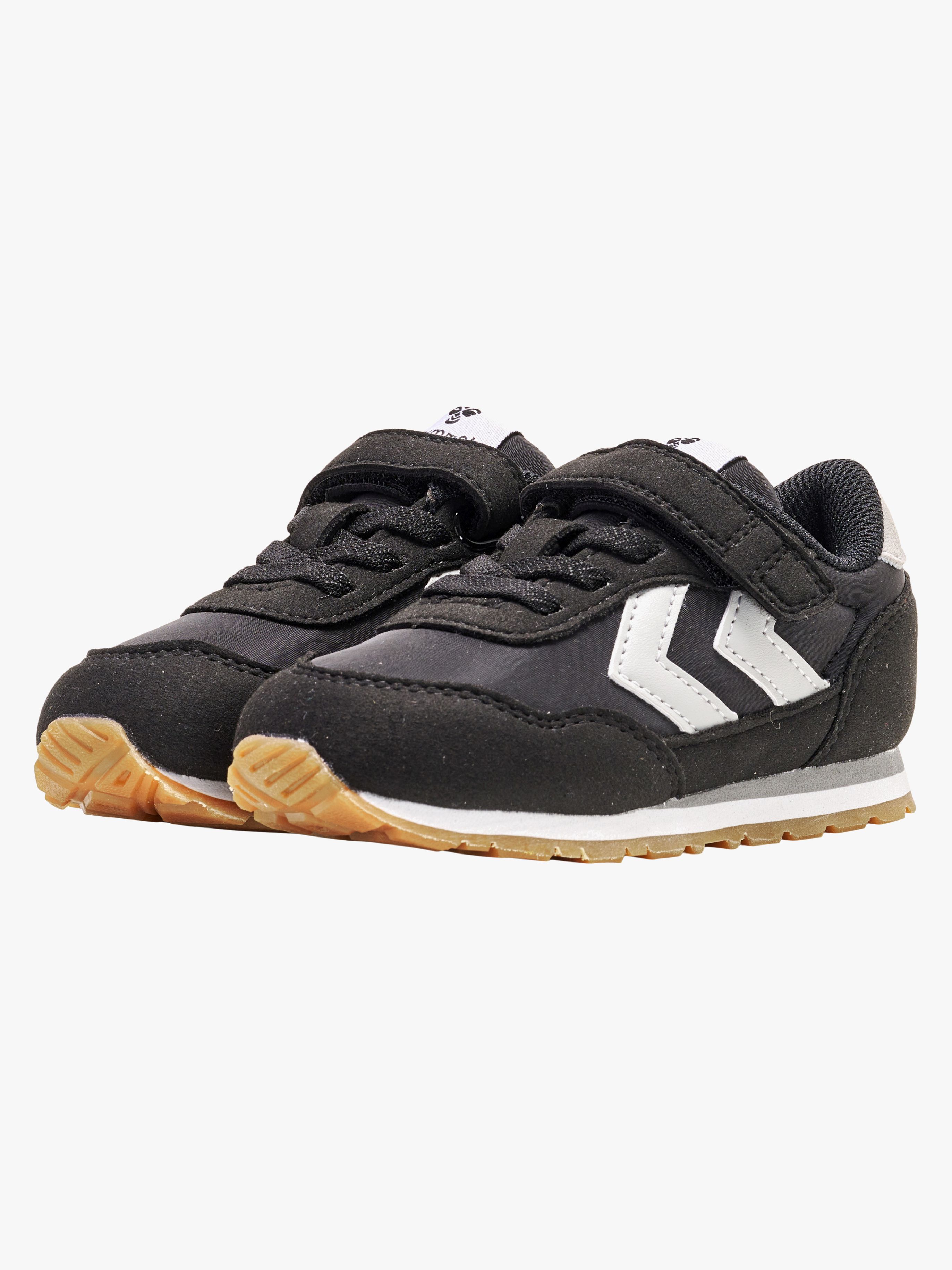 Hummel Reflex Kinder Sneaker, Black, 24, Kinderschuhe