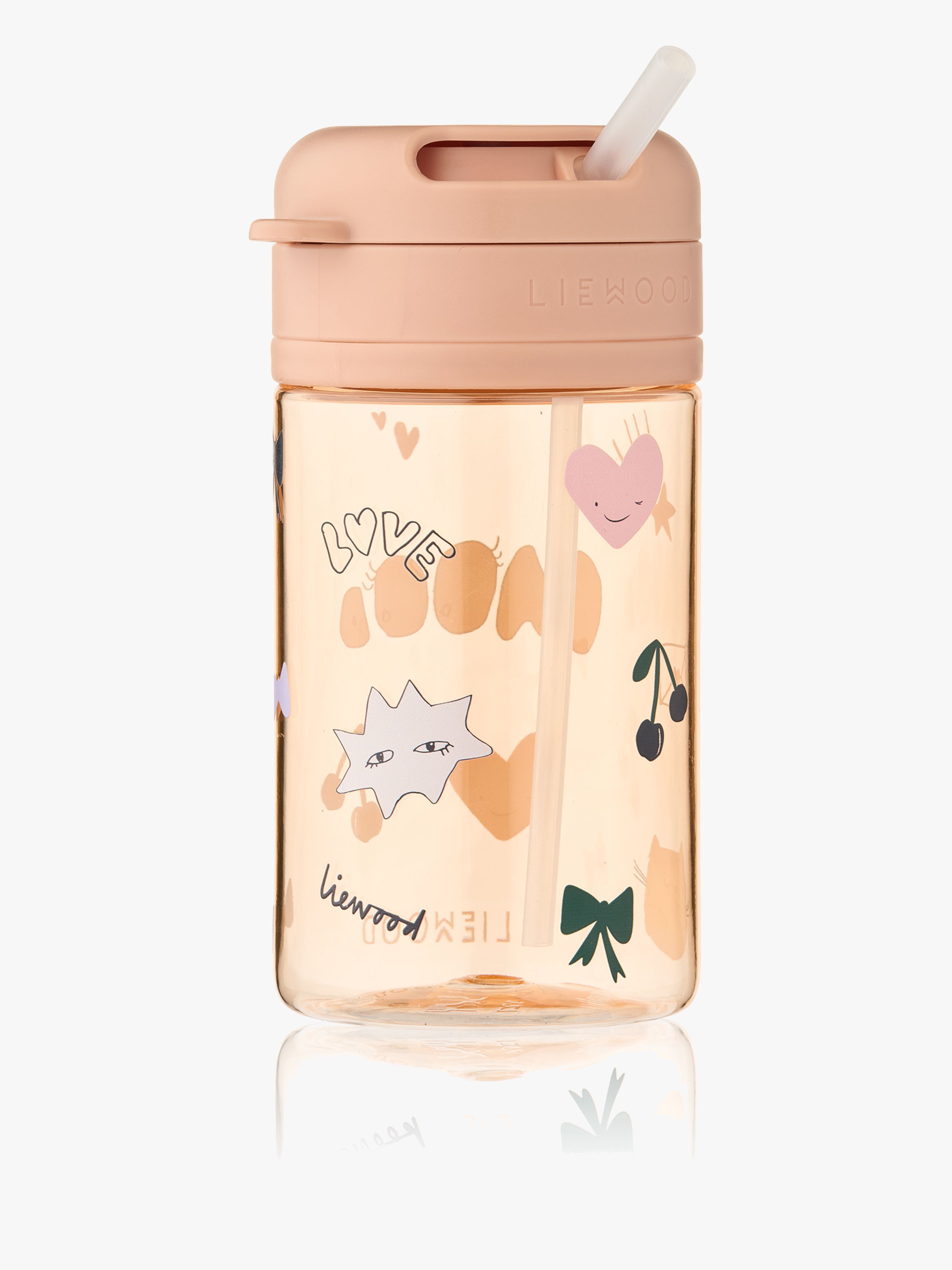 LIEWOOD Pavia Tritan Trinkhalmbecher 500 ml, Mood/Pale Tuscany