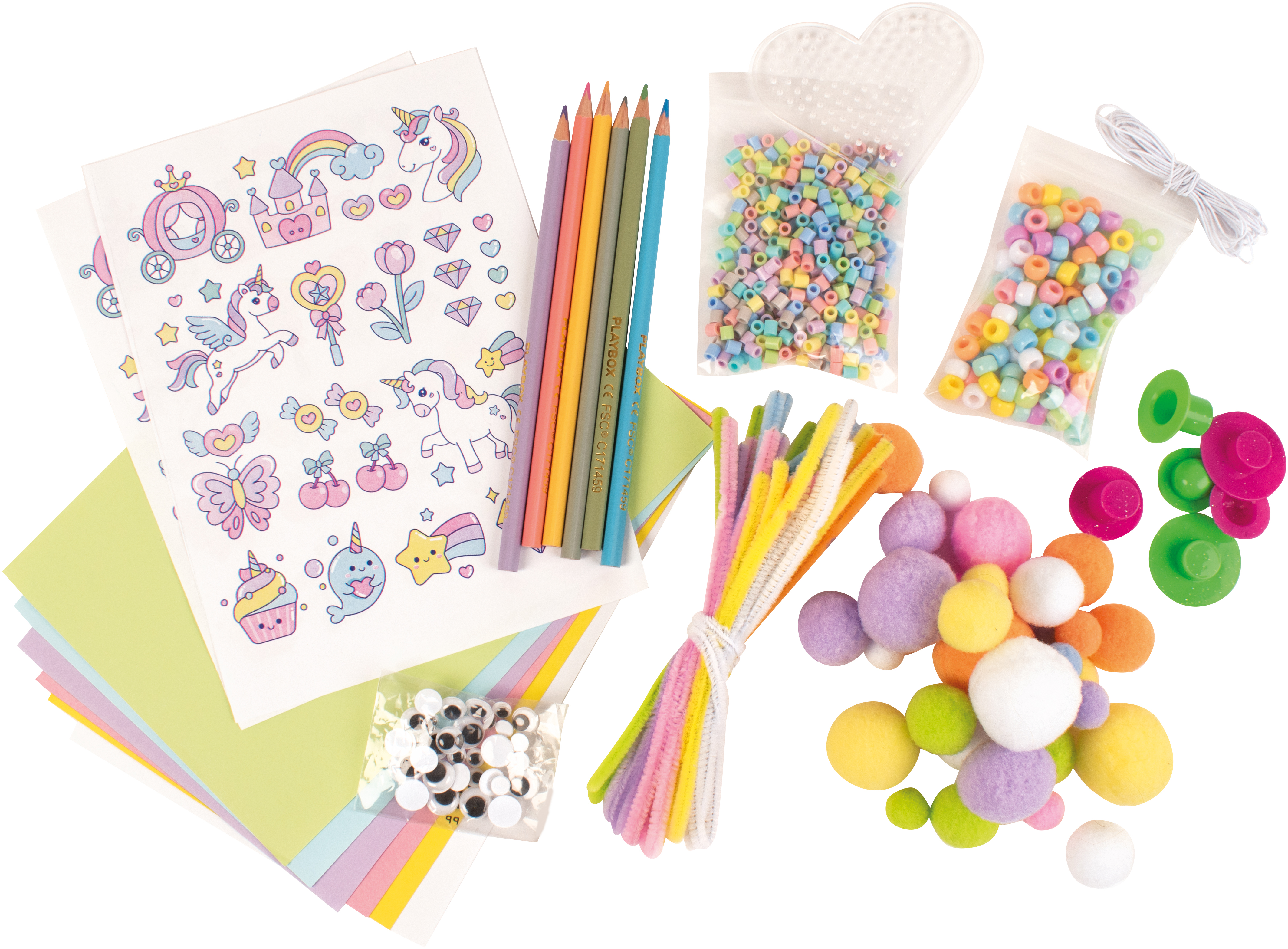 Basteltasche Pastell