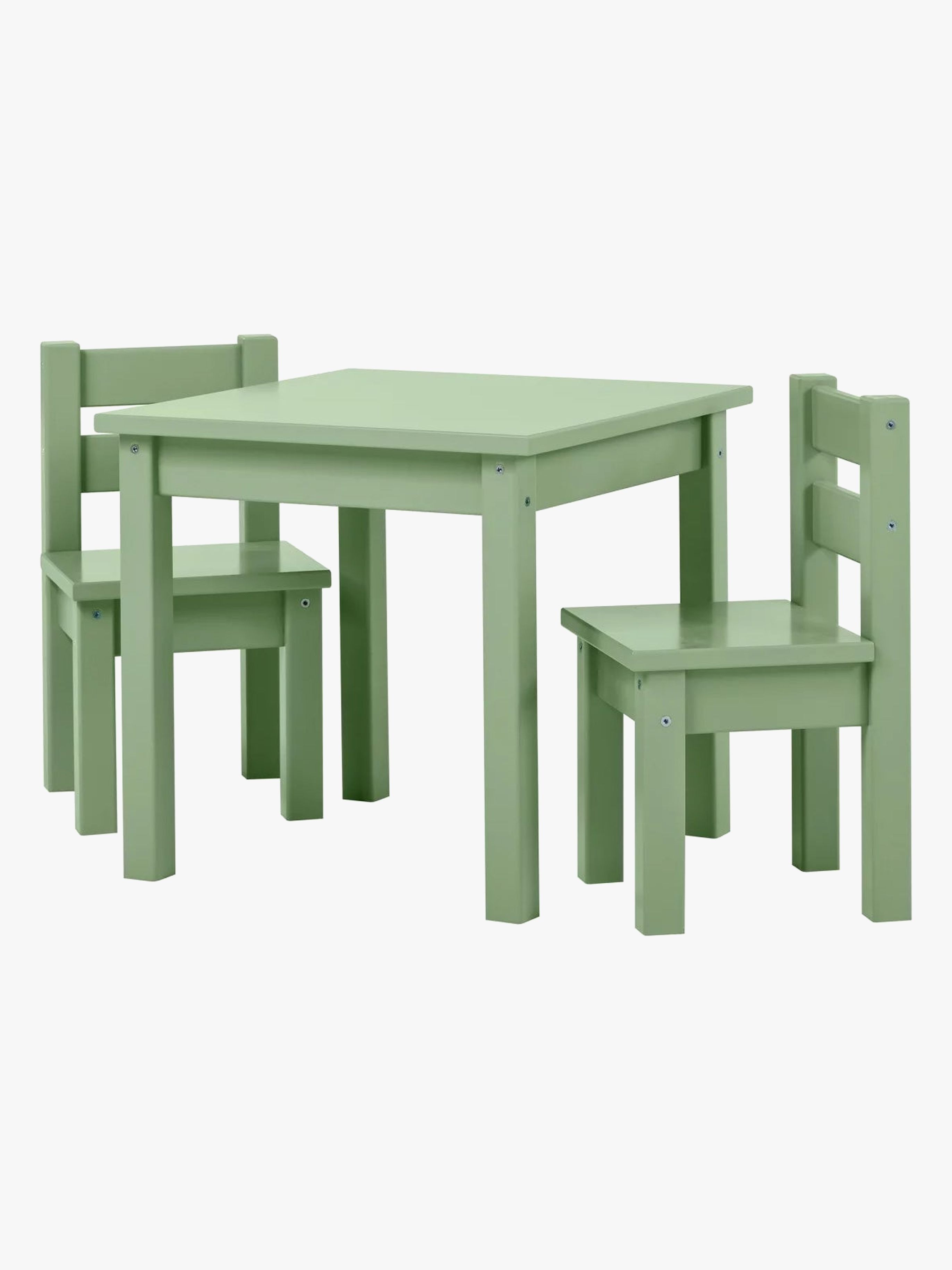 Hoppekids Tisch und Stühle MADS, Pale Green