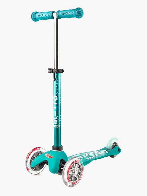 Micro Tretroller Drei Räder Mini 3-in-1 Deluxe, Türkis