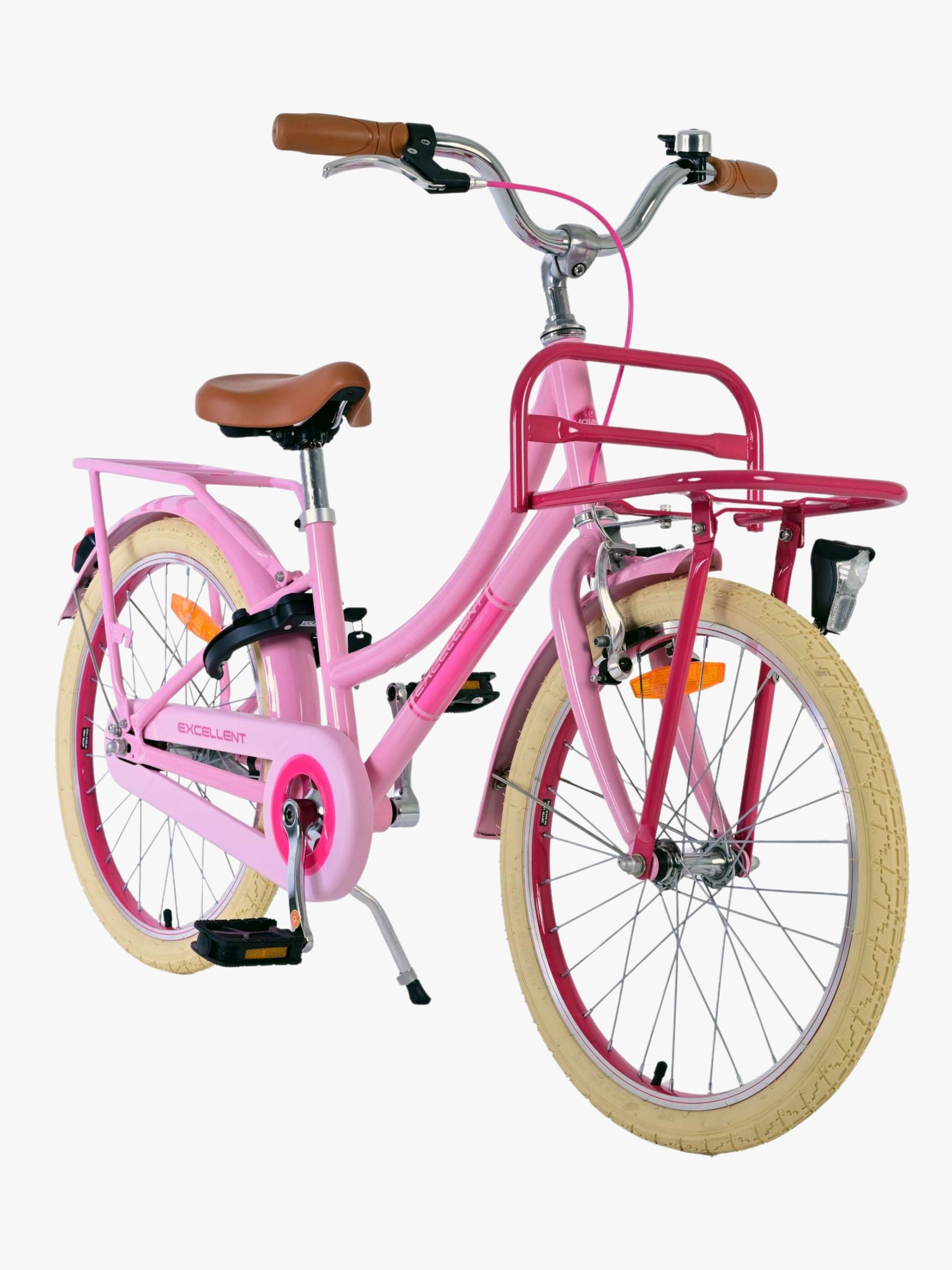 Volare Excellent Kinderfahrrad 20 Zoll, Rosa