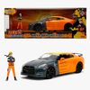Jada Toys Nissan GT-R 2009 Auto mit Naruto Figur