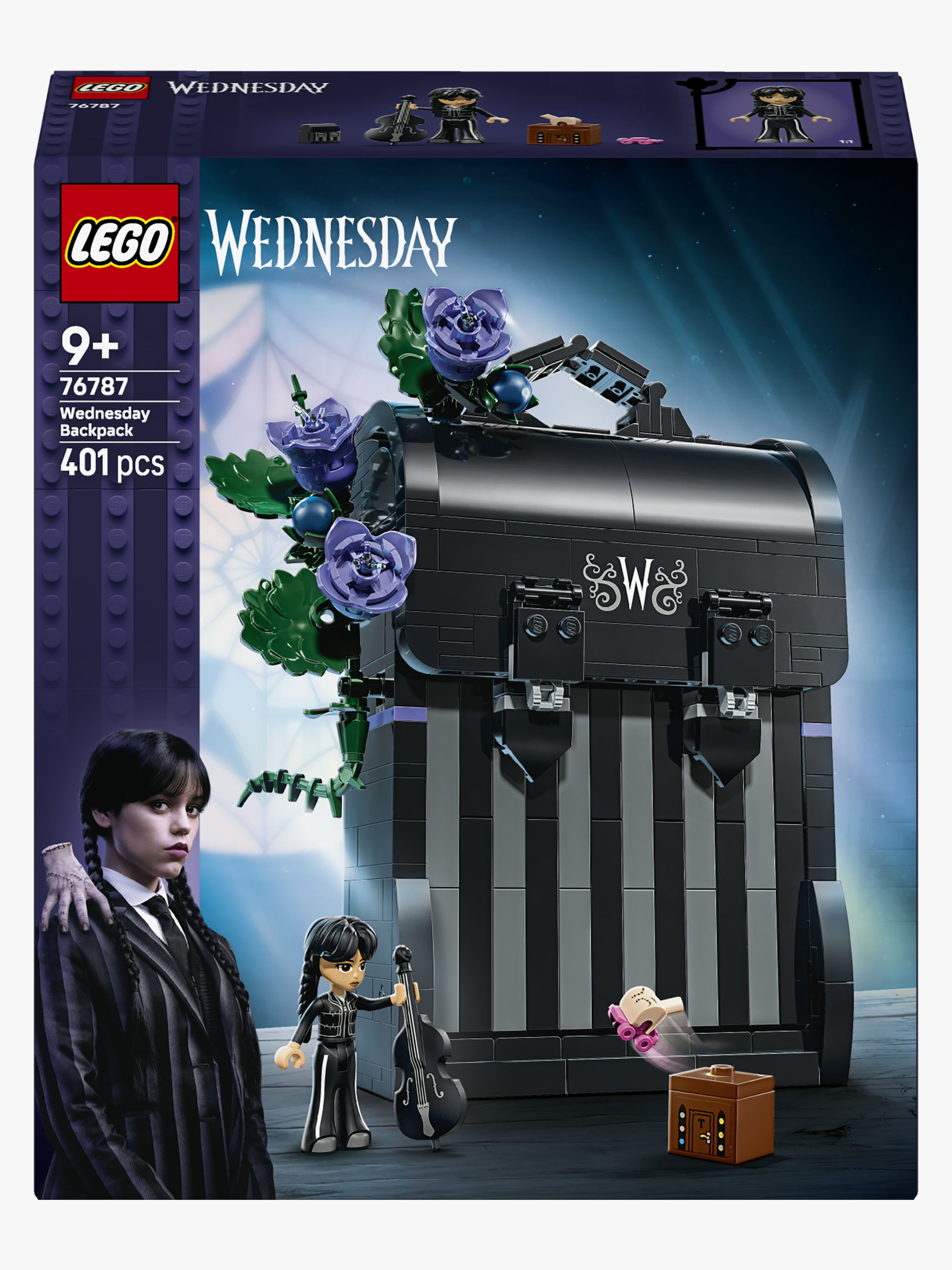 LEGO Wednesday 76787 Wednesdays Kinder Rucksack