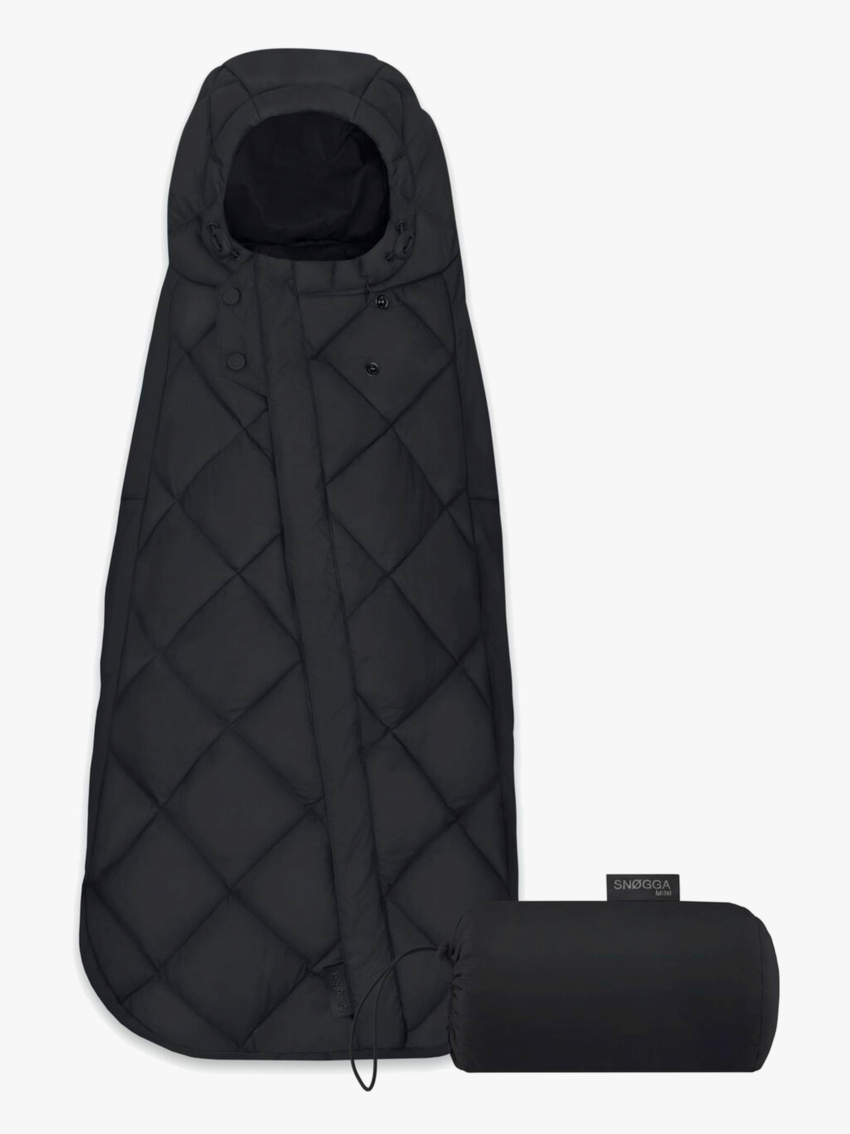 Cybex SNØGGA Mini Autositz-Fußsack, Deep Black