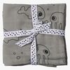 Done By Deer Swaddler Sea Friends 120x120 2er-Pack, Grey