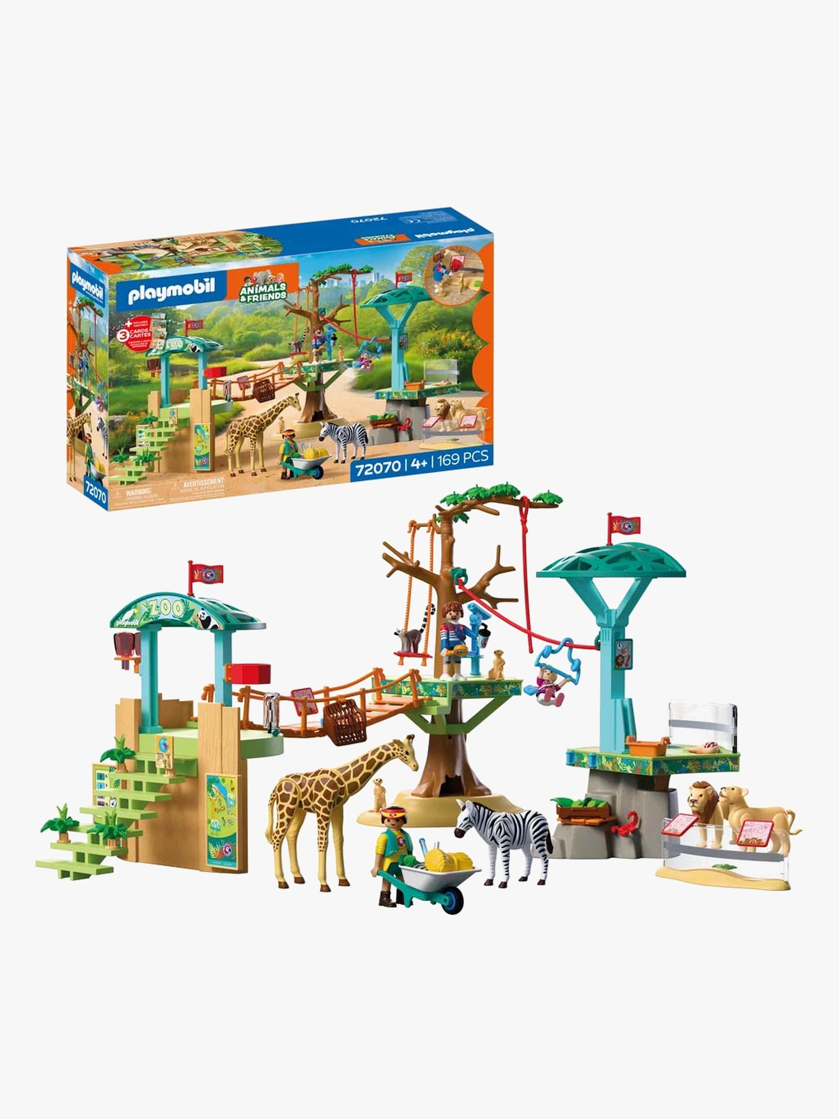 Playmobil Animals & Friends 72070 Zoo: Wildnis-Kletterpark