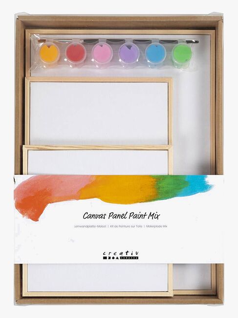 Creativ Company Leinwände 3er-Pack