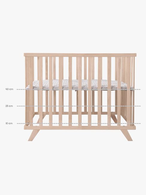 Roba Lil Planet Laufgitter auf Füßen, Wood & Grey
