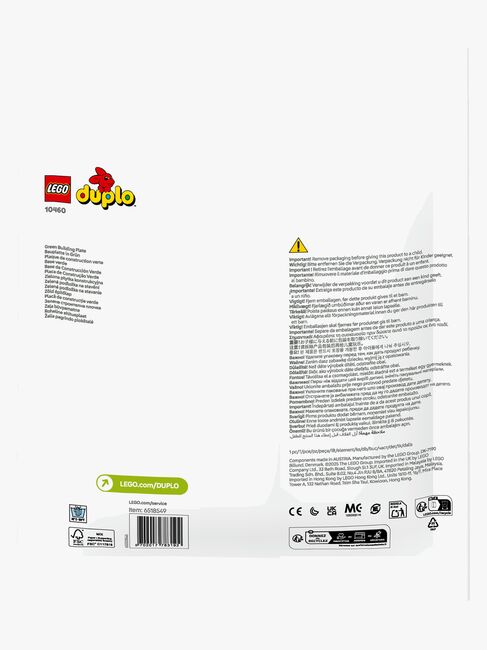 LEGO DUPLO Classic 10460 Bauplatte in Grün
