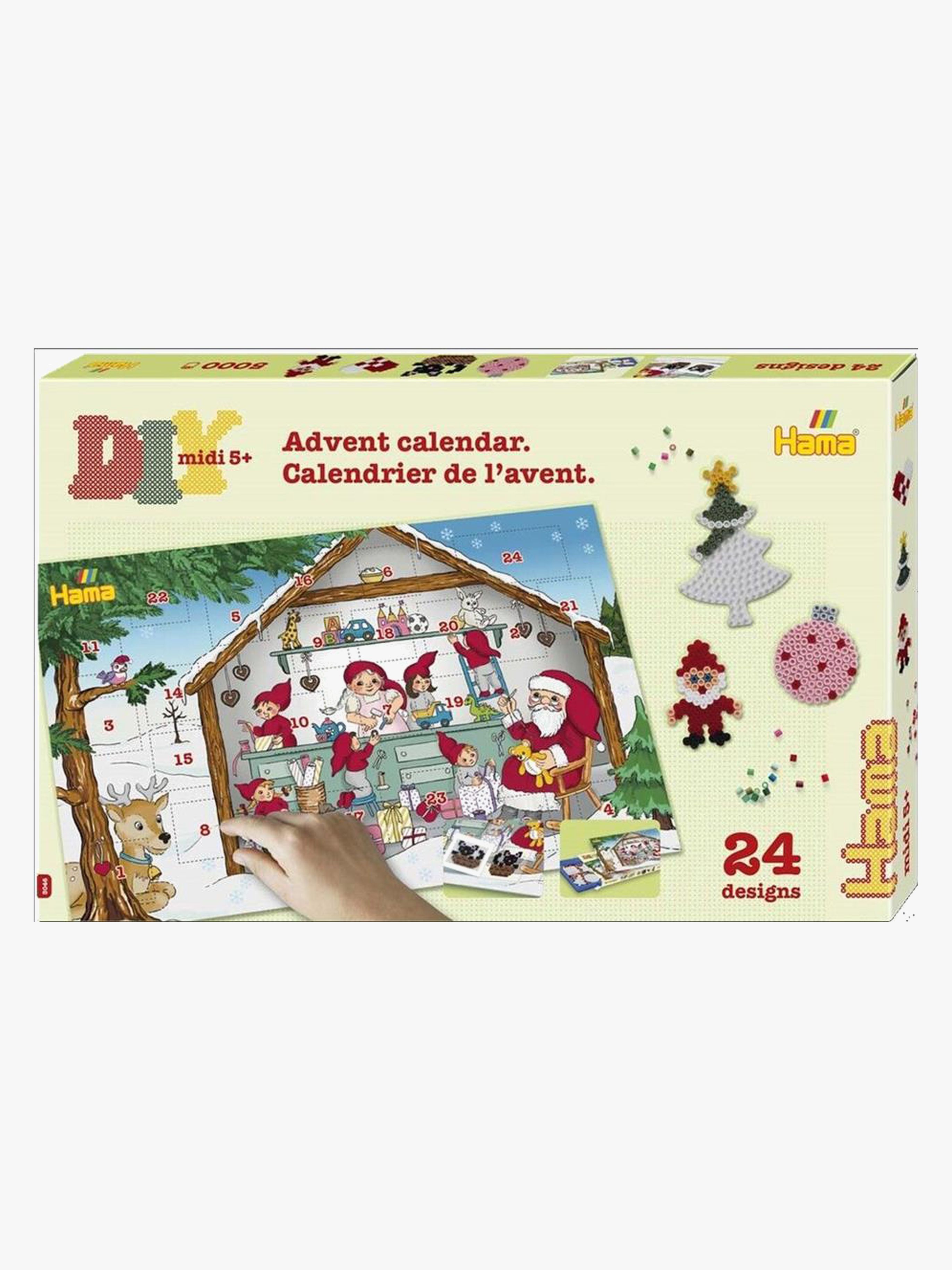 Hama Midi DIY Adventskalender 5000 Perlen