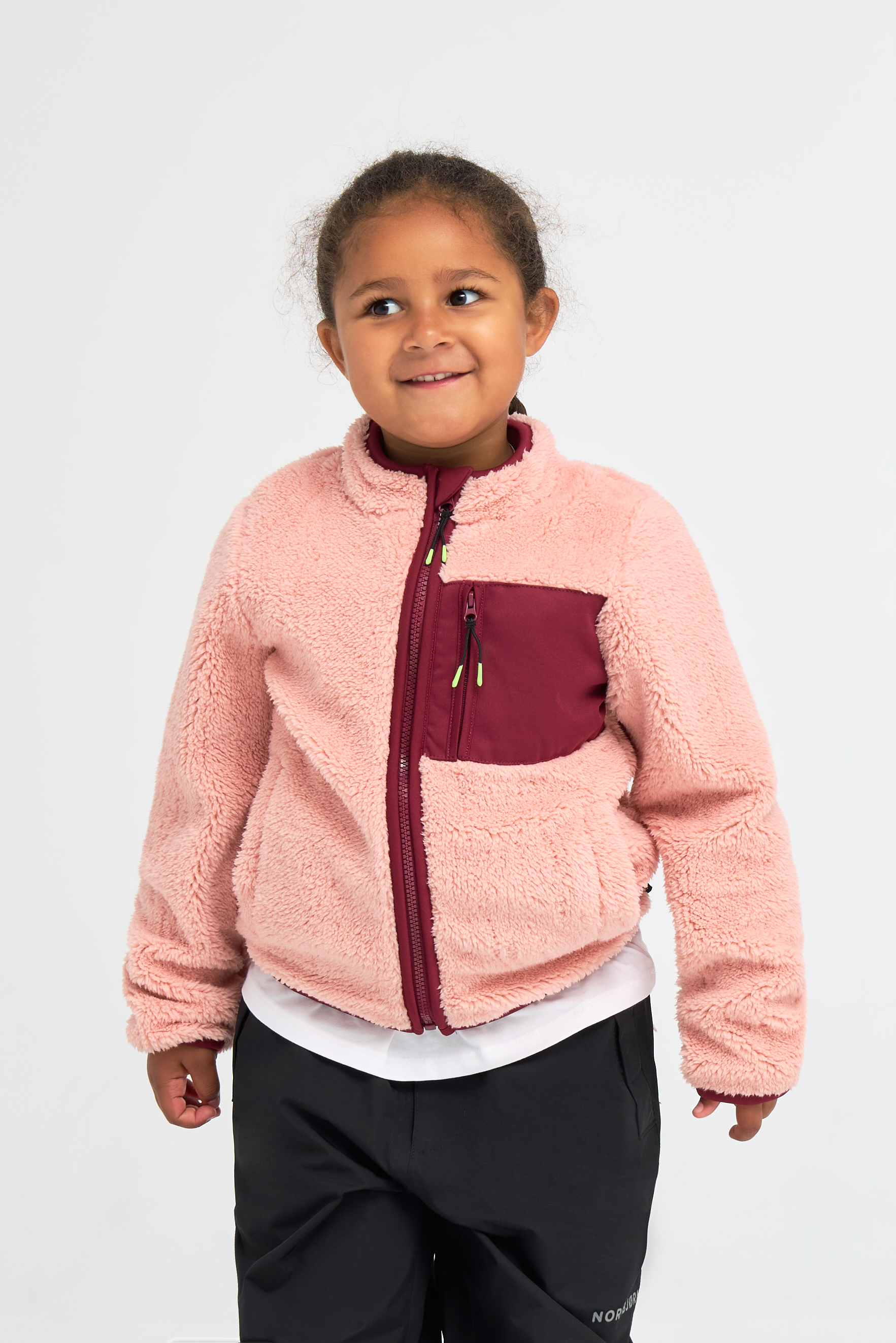 Nordbjørn Montana Fleecejacke, Mellow Rose, 86-92