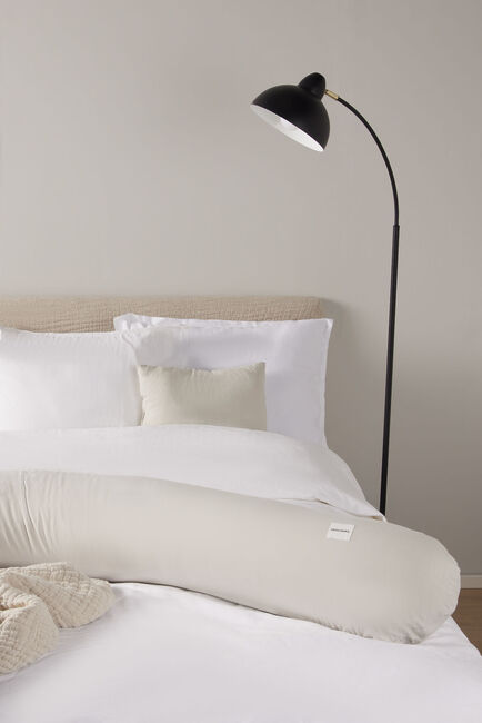 Beemoo CARE Schwangerschafts- & Stillkissen, Light Grey