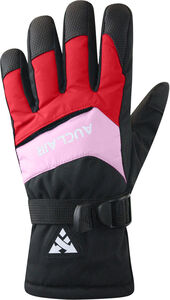 Auclair Frost JR Softshell-Handschuhe, Black/Pink/Red