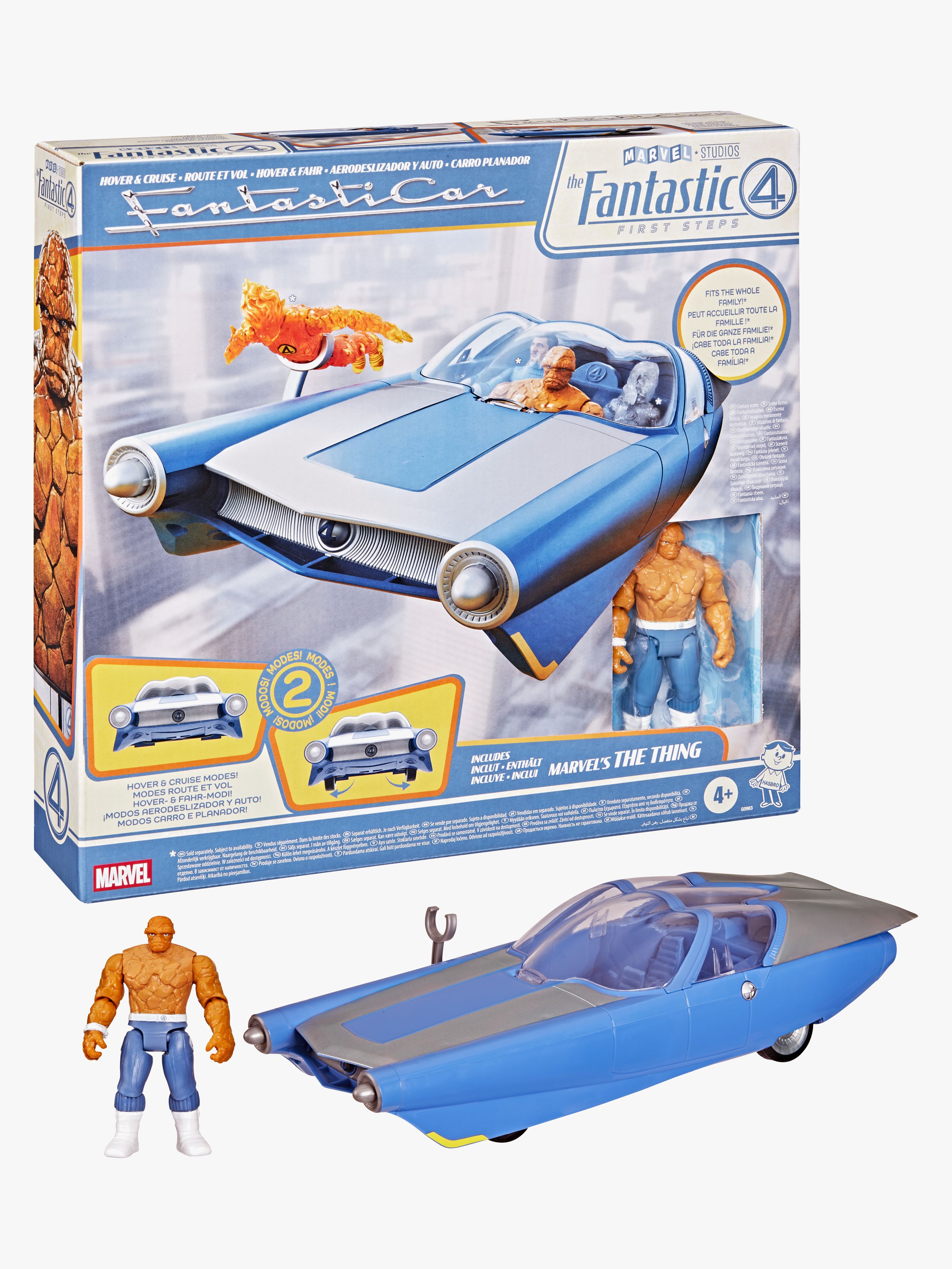 The Fantastic Four Epic Hero Fahrzeug & Figur