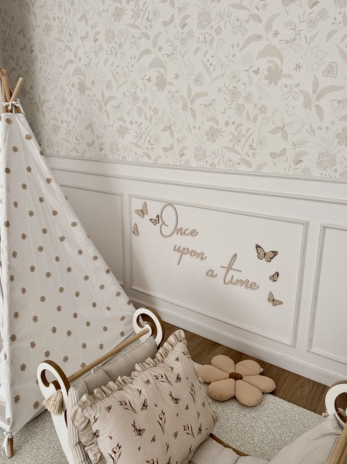 lis wycina Once Upon A Time 2 Wanddekoration Schmetterlinge