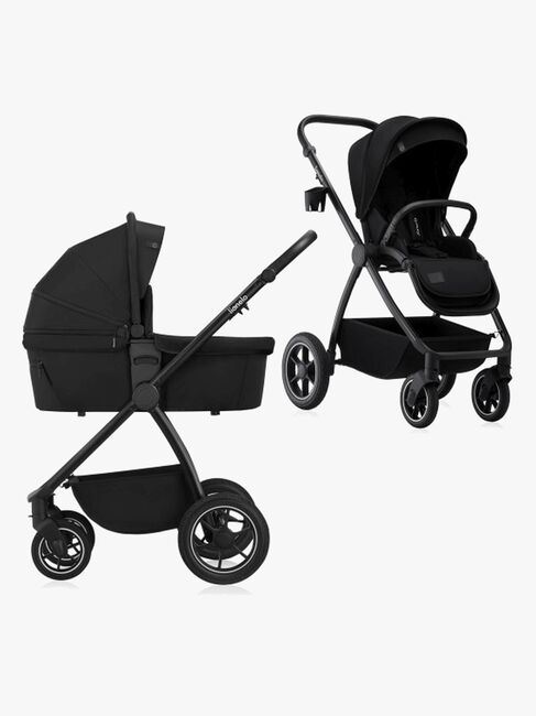 Lionelo Meril 2-in-1 Kombikinderwagen, Black Onyx