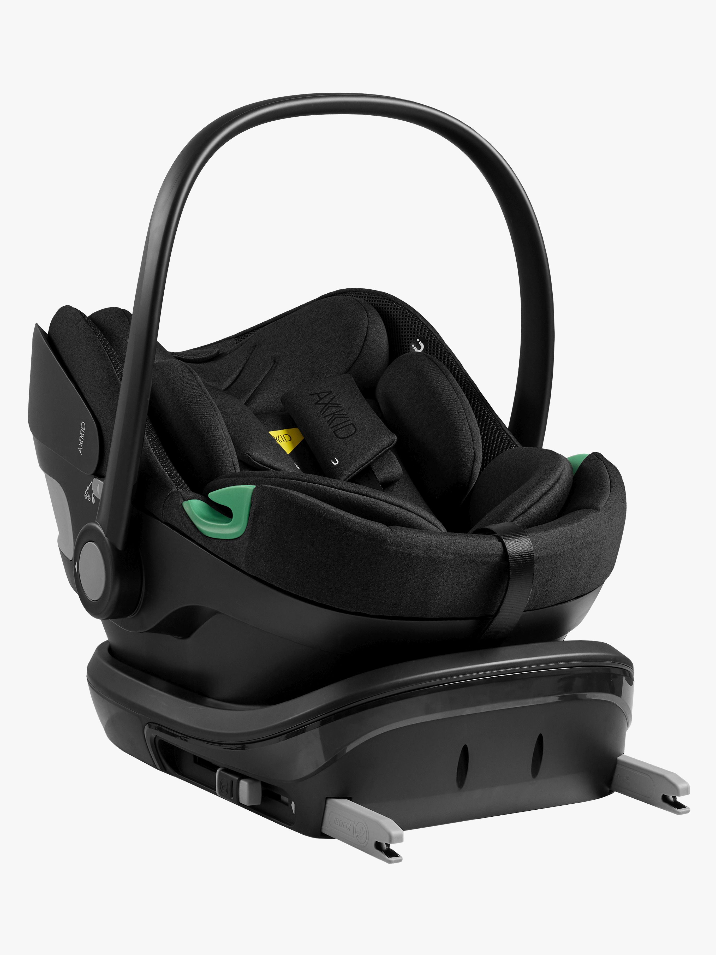 GOKID Babyschale inkl. Basis, Coastal Storm Black