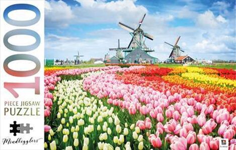 Mindbogglers Puzzle Dutch Windmills Netherlands 1000 Teile