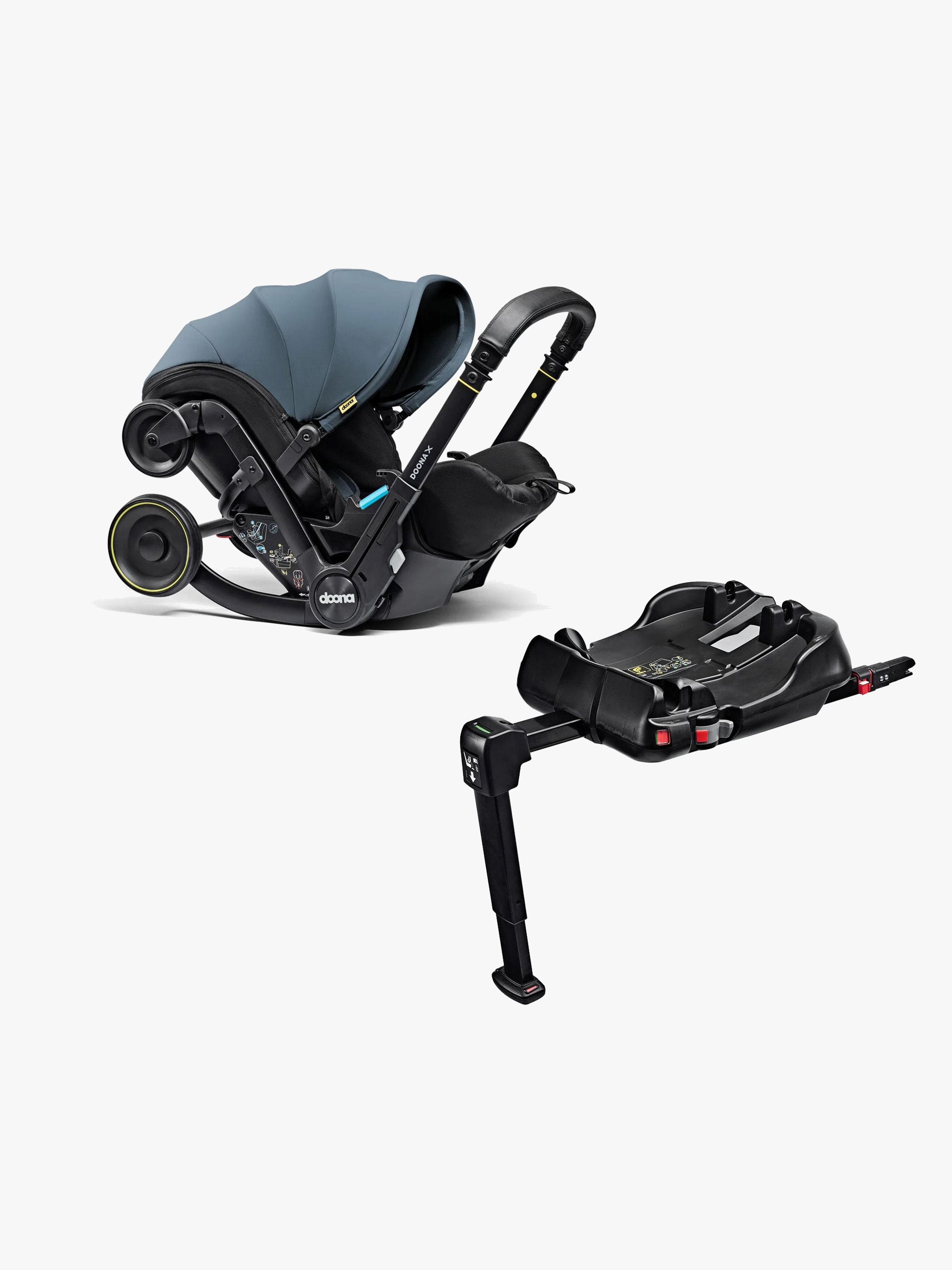Doona X Babyschale inkl. ISOFIX-Basis, Ocean Blue