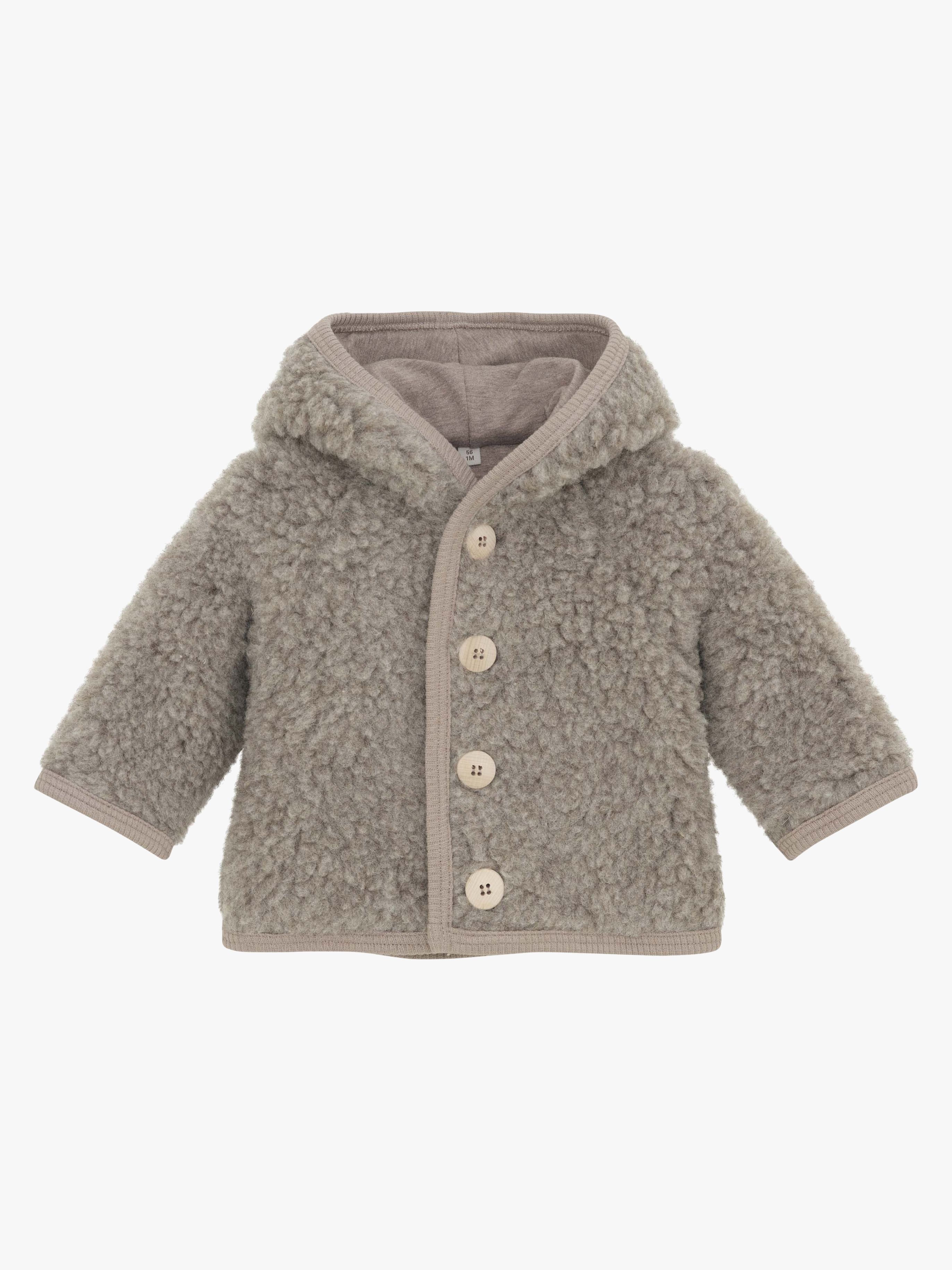 HUTTEliHUT Pixie Wolljacke Teddy, Camel Melange, 68