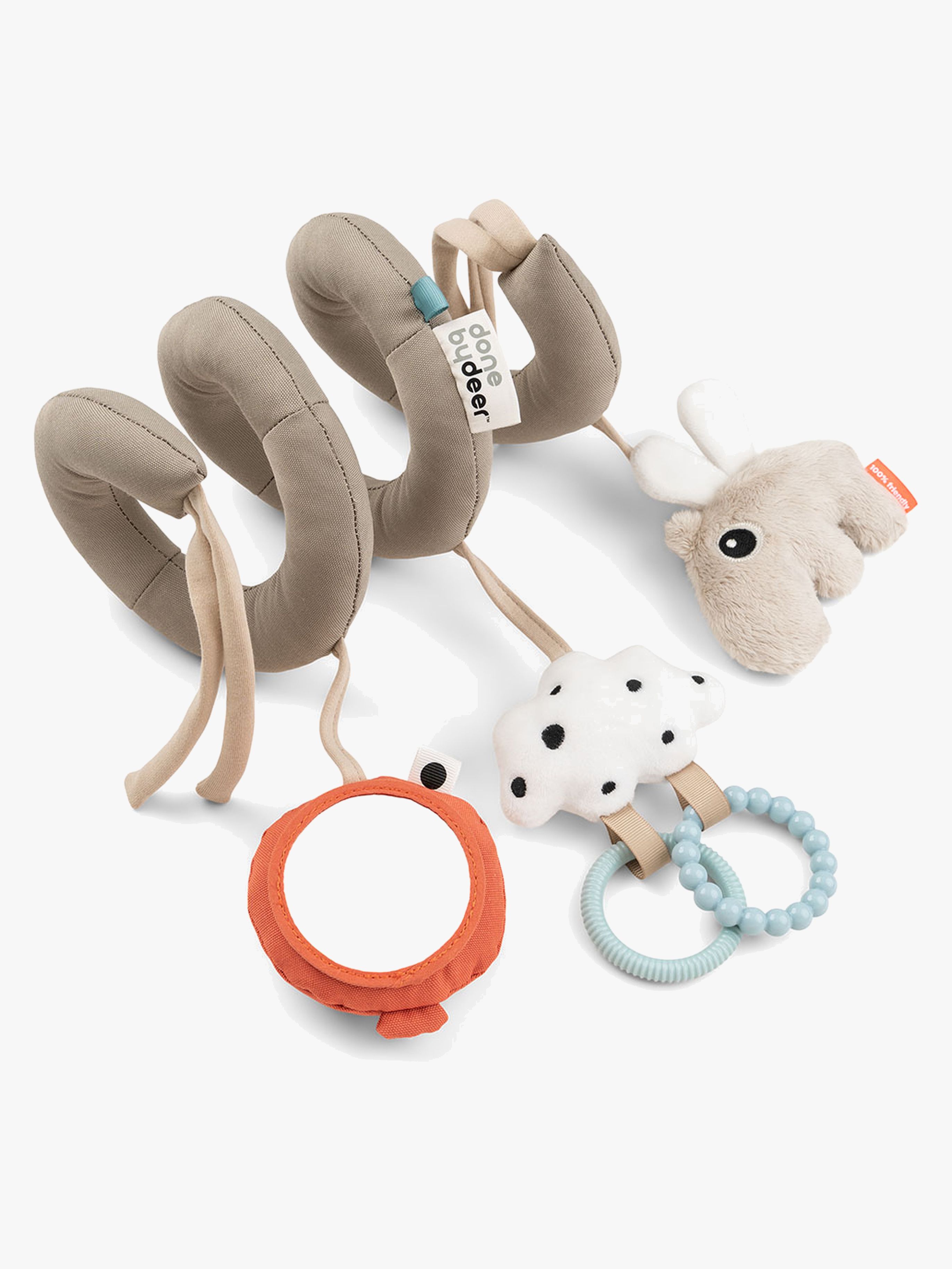 Done By Deer Happy Clouds Aktivitätsspielzeug, Sandfarben, Babyspielzeug