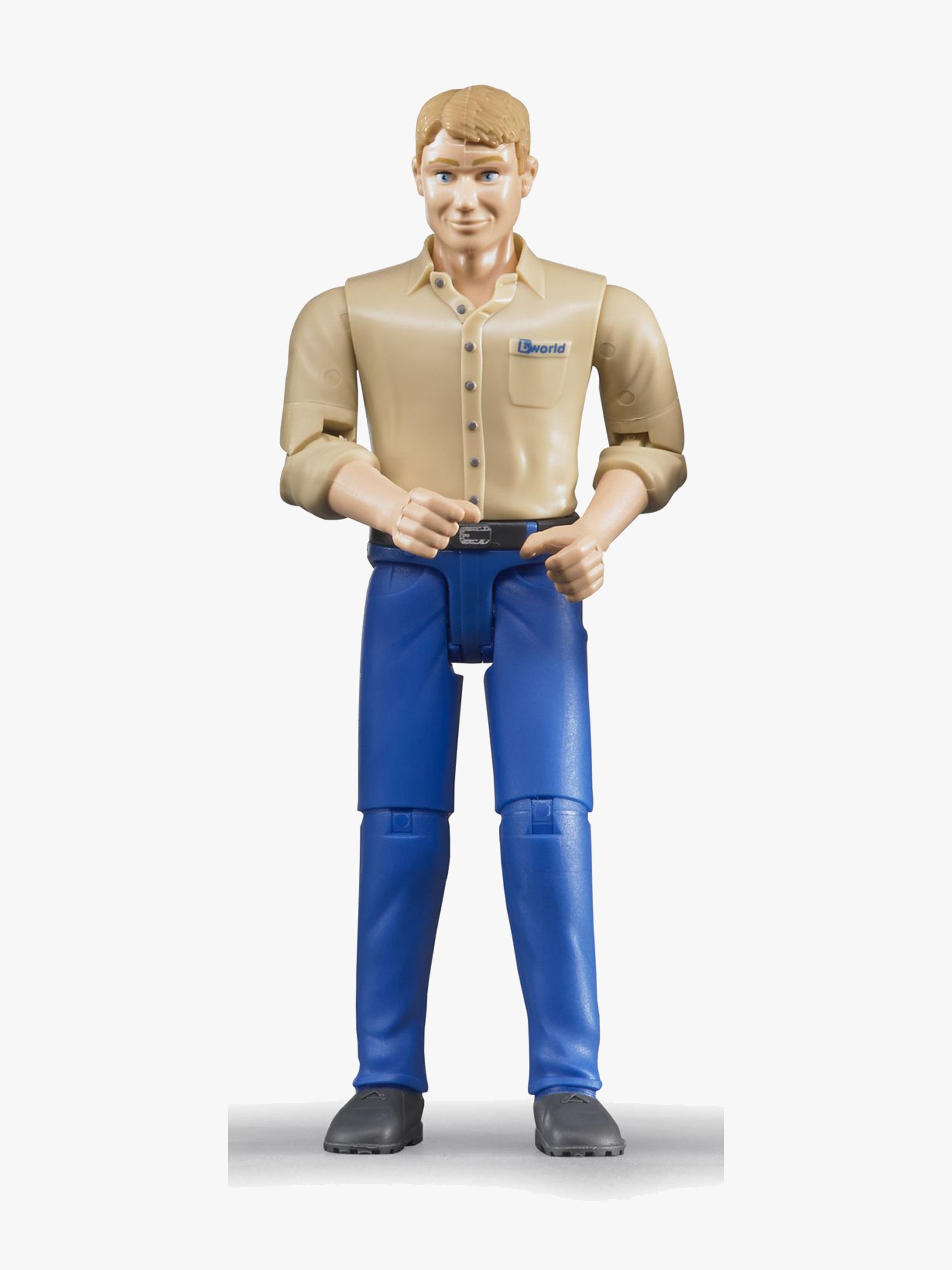 Bruder Figur Mit Blauer Jeans