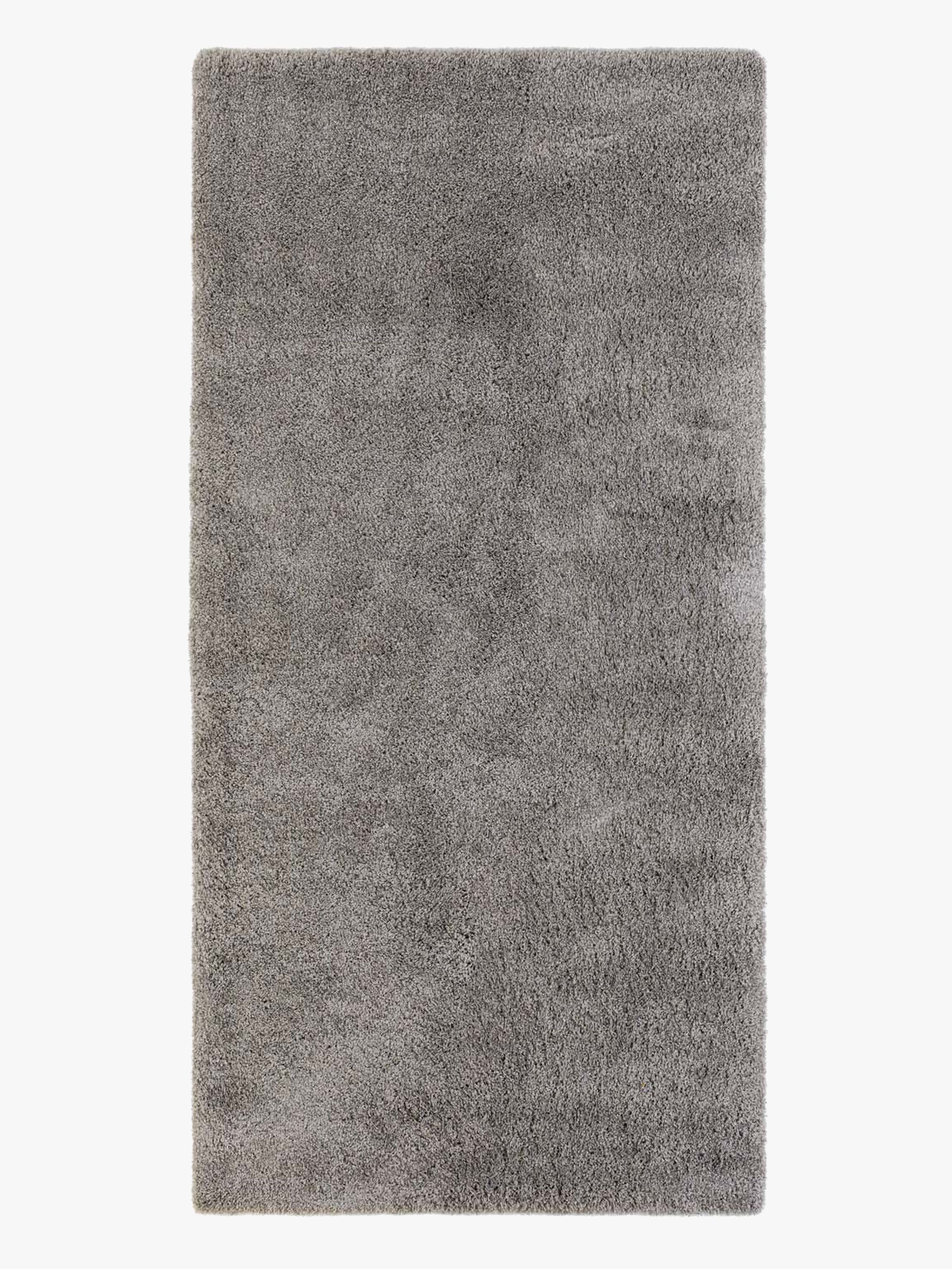 Hochflorteppich 60x120, Silber