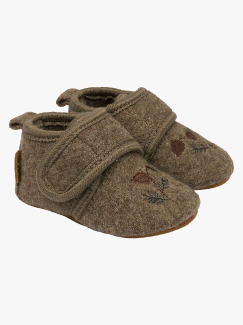 Mikk-Line Hausschuhe Wolle, Melange Denver